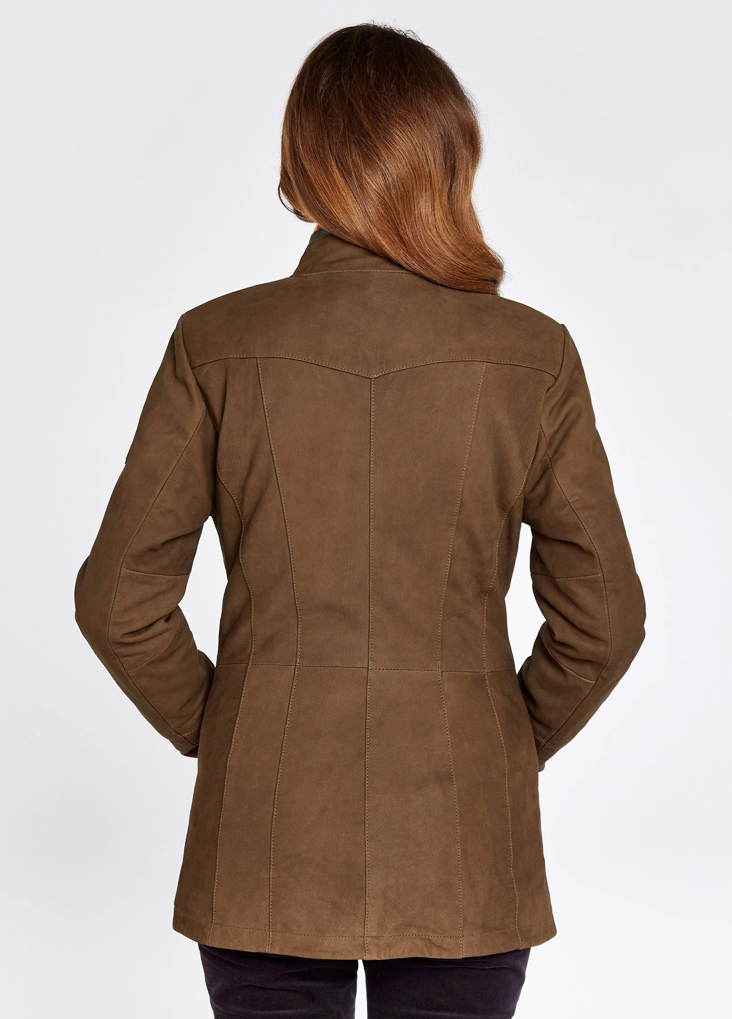 Joyce Leather Jacket - Walnut - Image 5