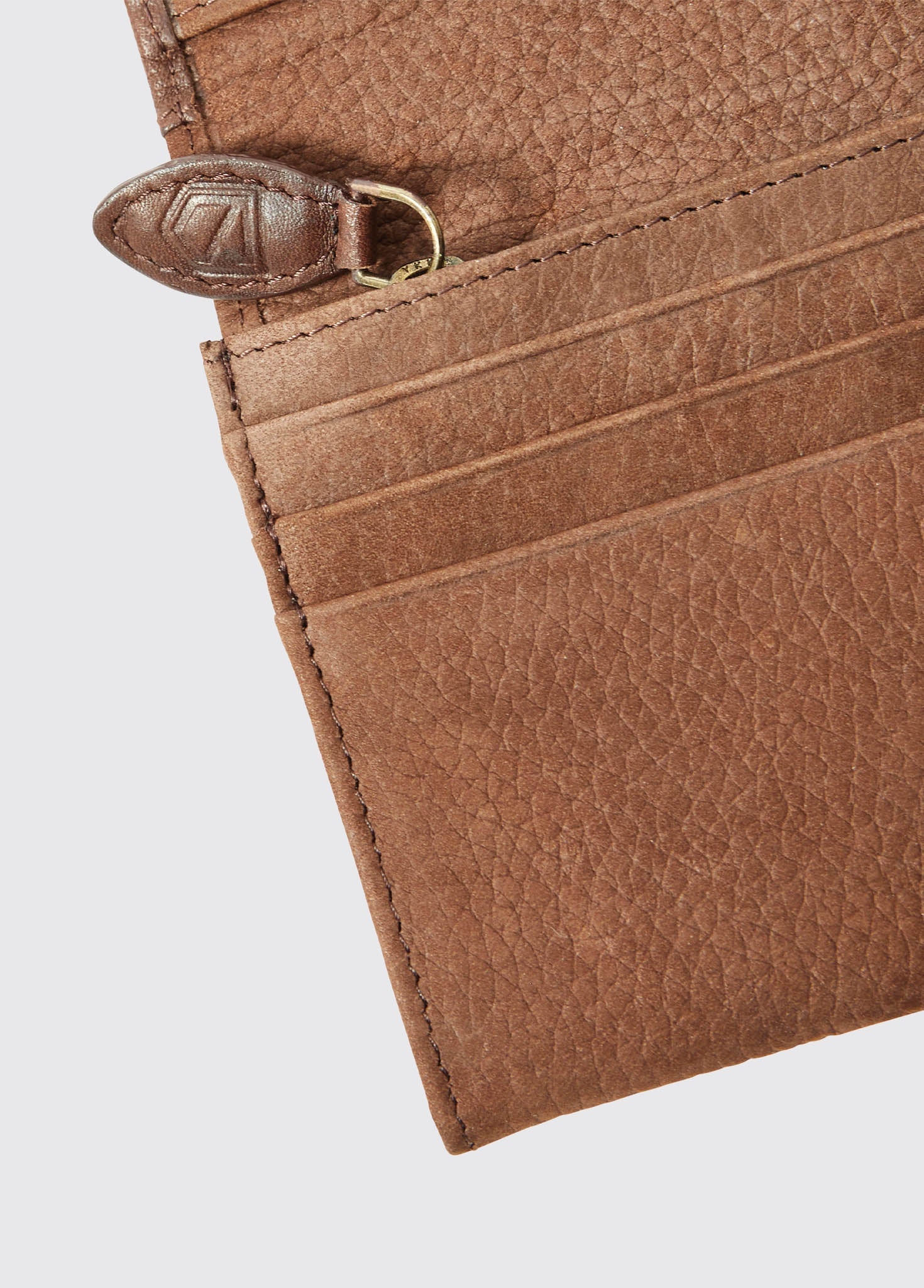 Dunbrody Ladies Leather Purse - Walnut - Image 6