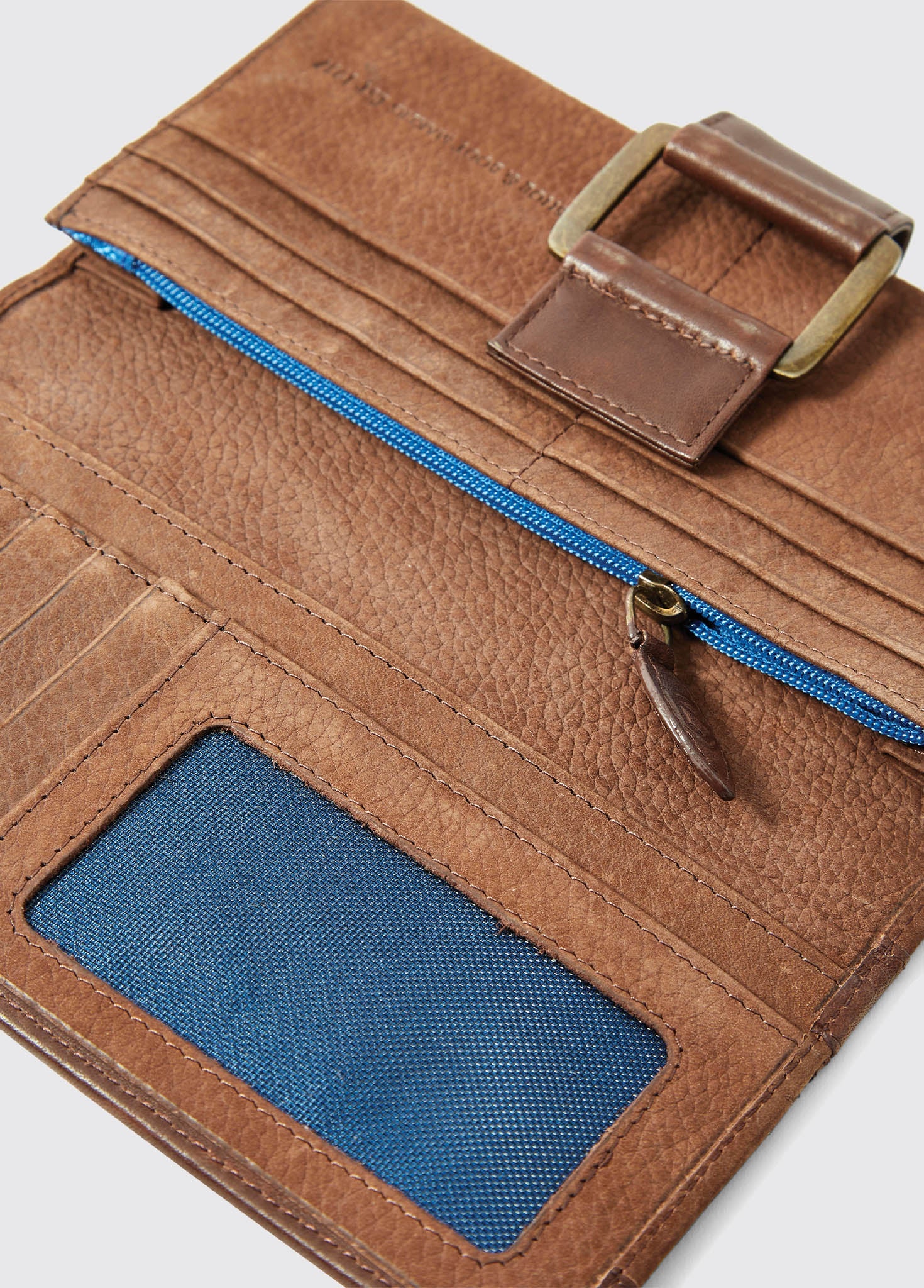 Dunbrody Ladies Leather Purse - Walnut - Image 7