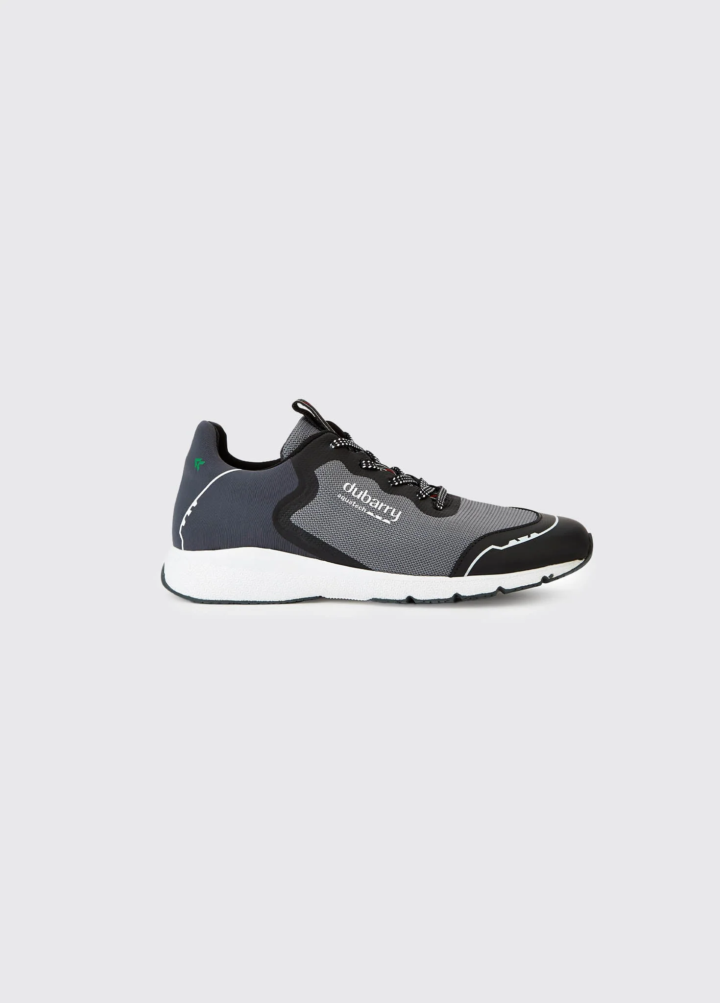 Palma Ladies Lightweight Laced Trainer - Graphite - Image 4