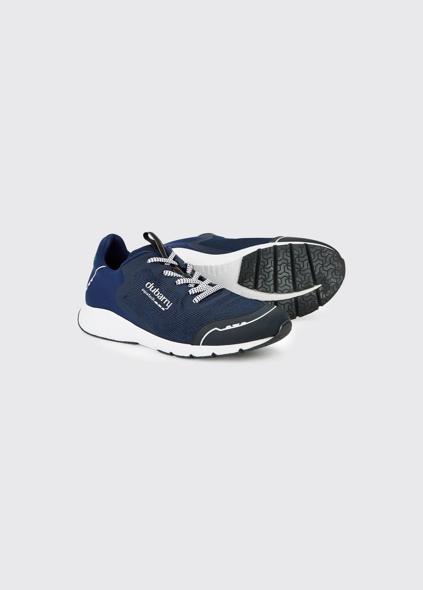 Palma Ladies Lightweight Laced Trainer - Navy - Image 2