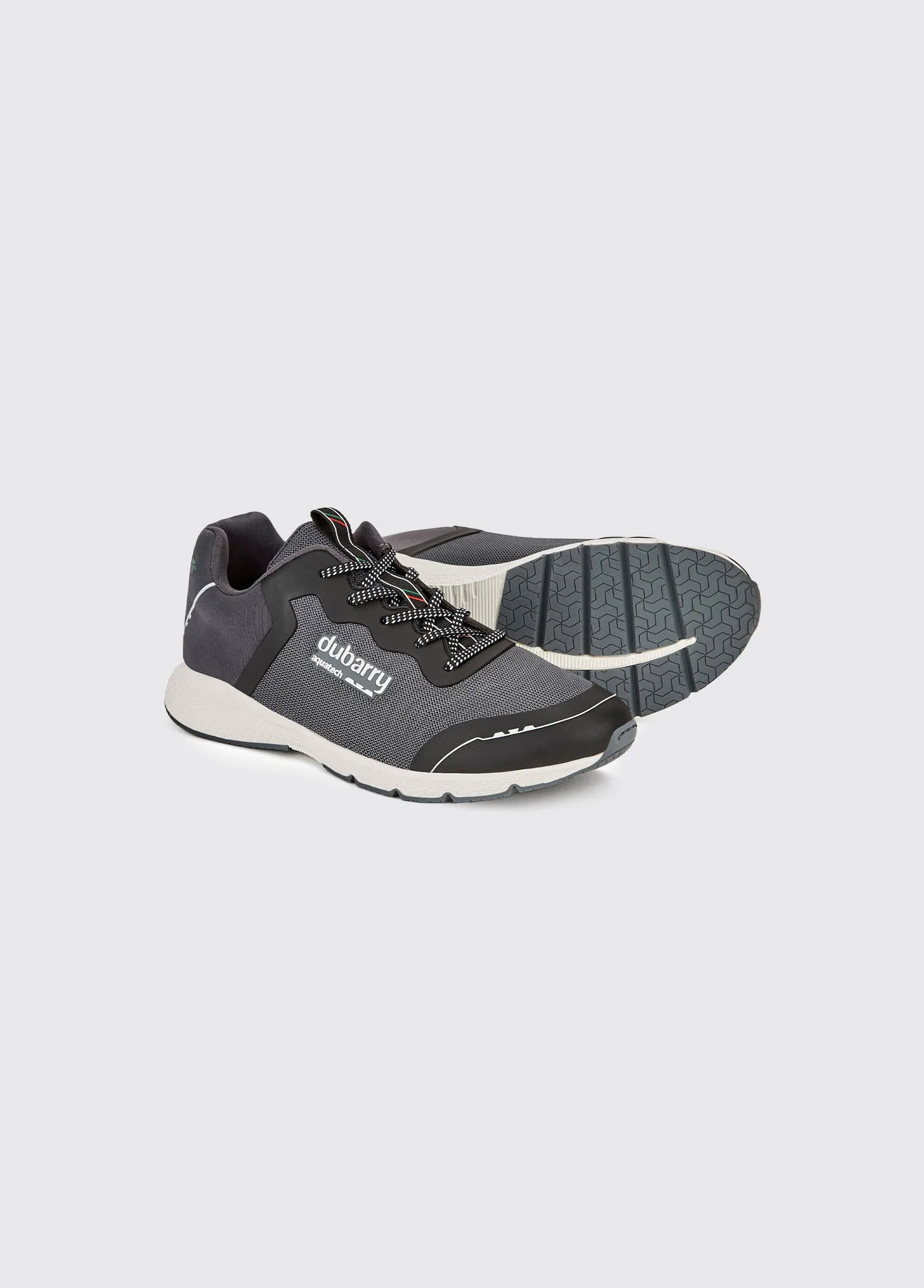 Palermo Ladies Lightweight Sporty Trainer - Graphite - Image 2