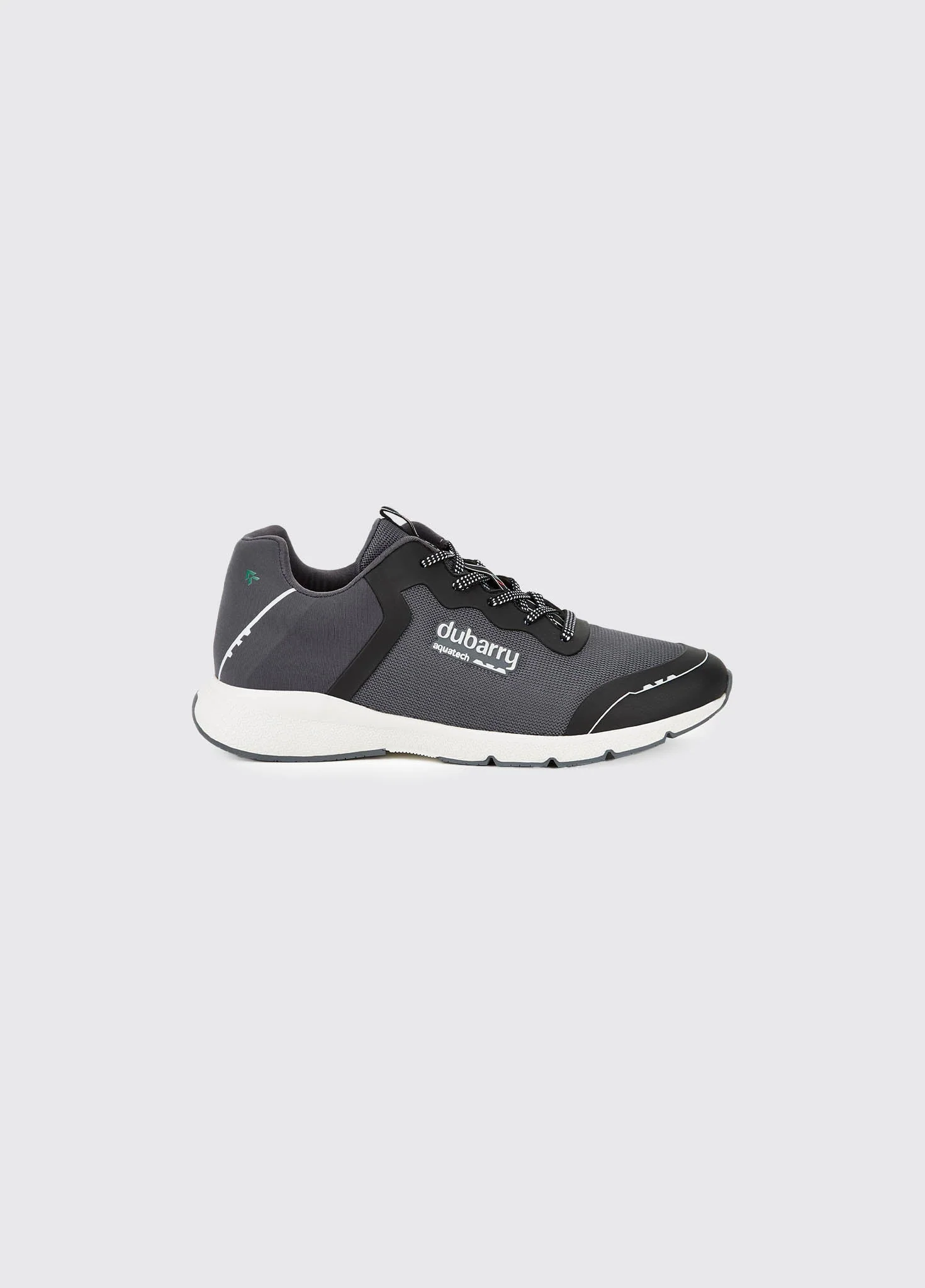 Palermo Ladies Lightweight Sporty Trainer - Graphite - Image 4