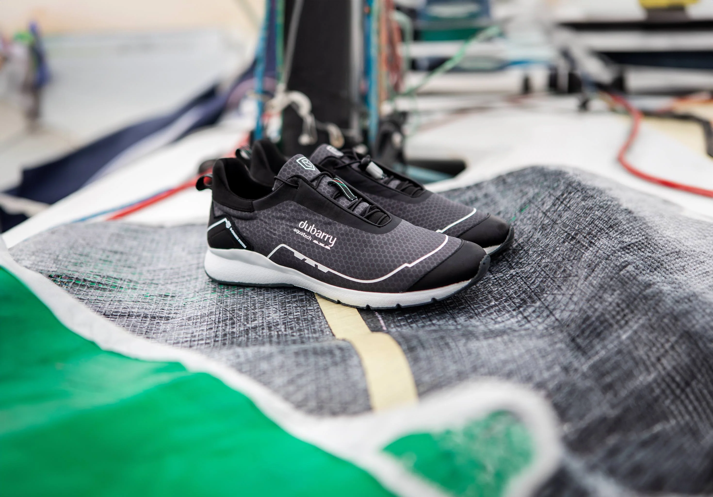 Mauritius Ladies Lightweight trainer - Carbon - Image 3