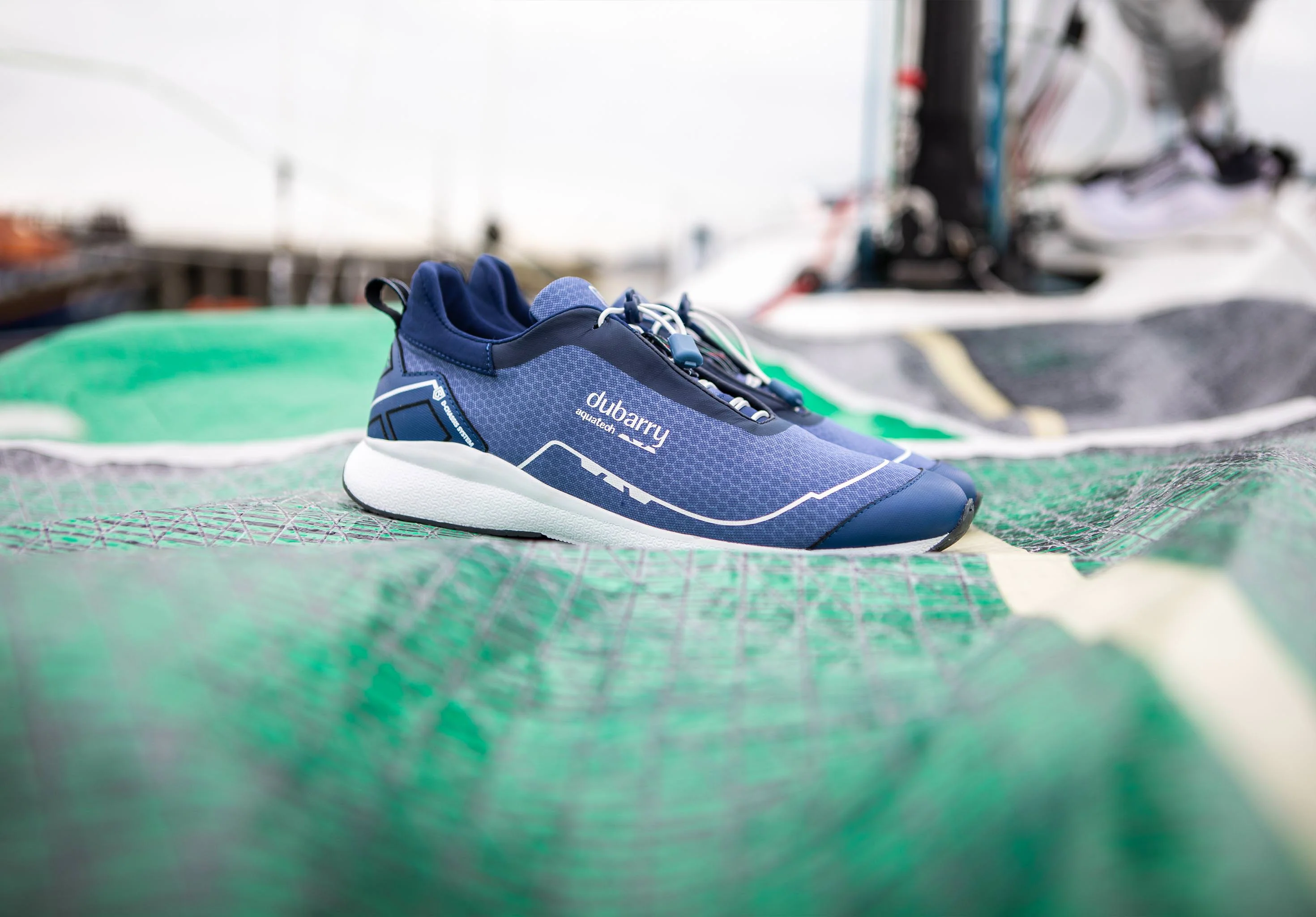 Mauritius Ladies Lightweight trainer - Denim - Image 3