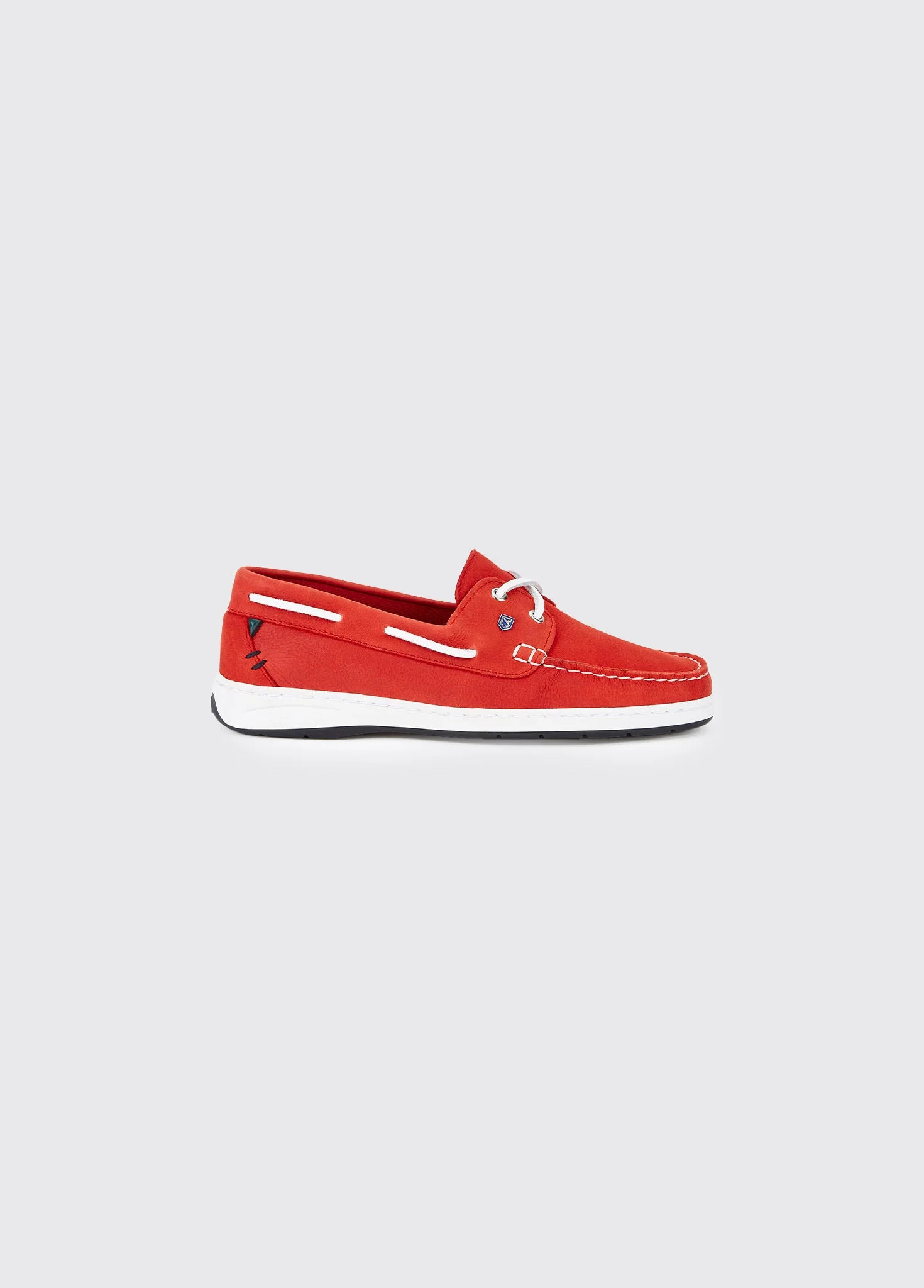 Marbella Deck Shoe - Engine Red - Image 3