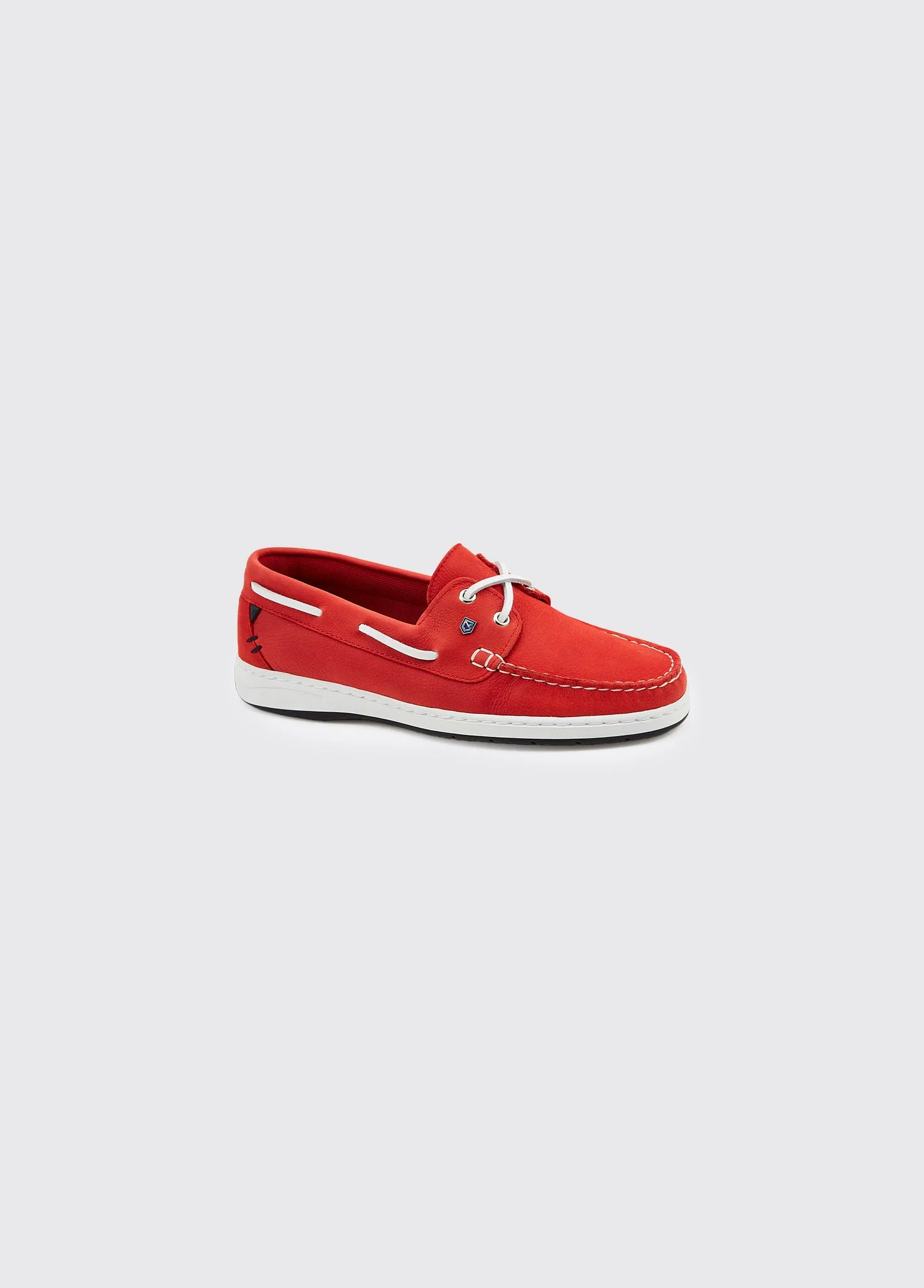 Marbella Deck Shoe - Engine Red - Image 4