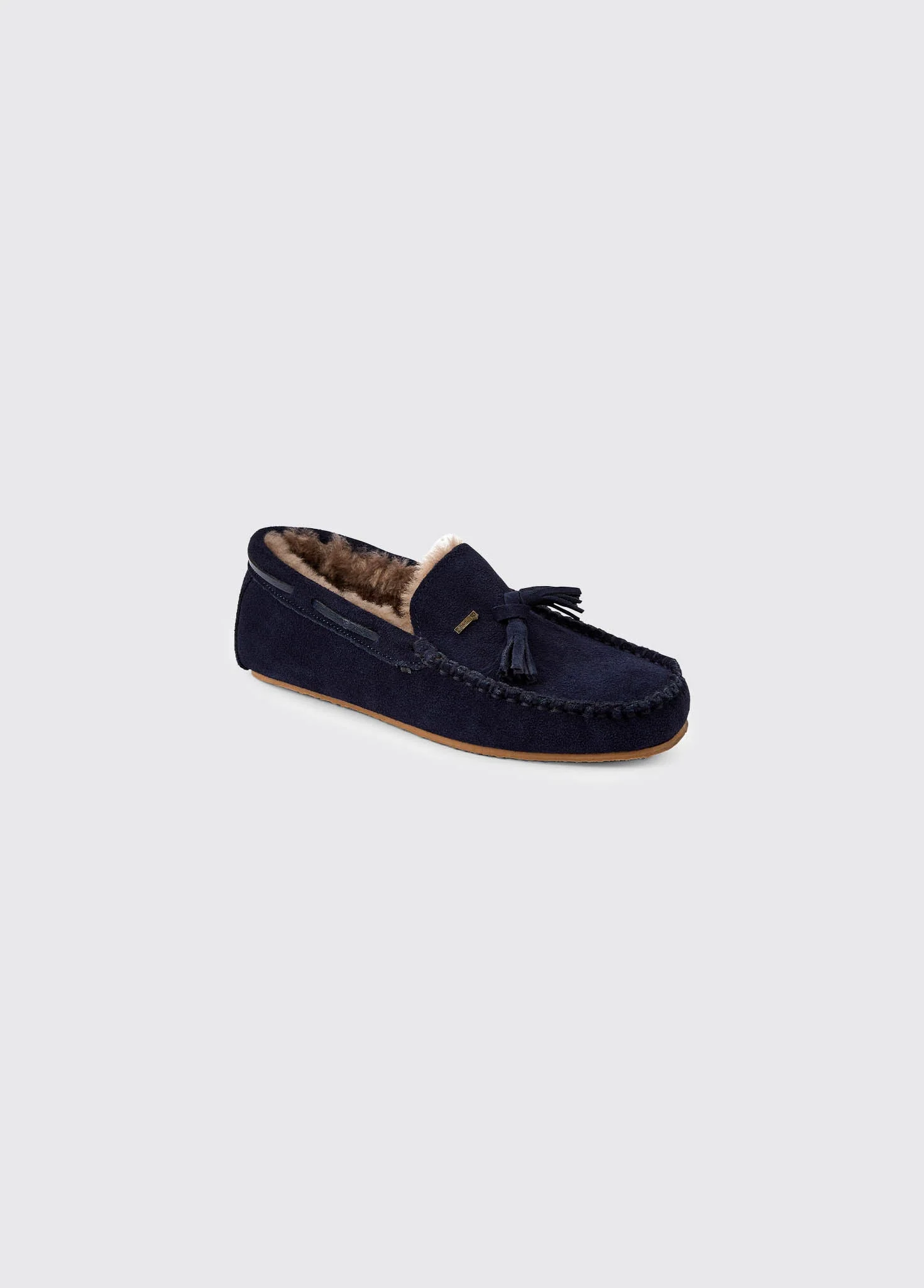 Rosslare Women's Moccasin Slipper - French Navy - Image 4