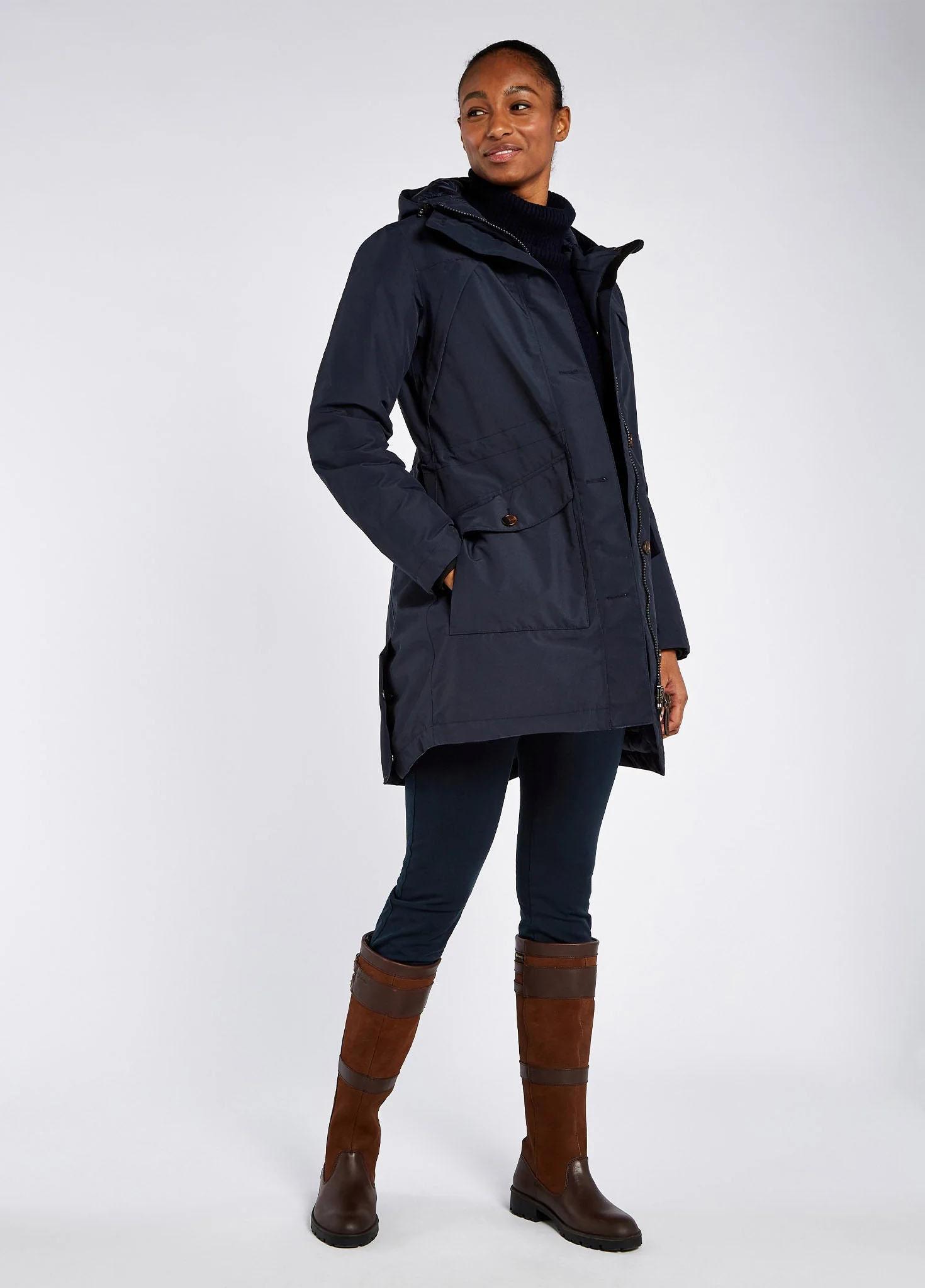 Sandford Parka - Navy - Image 2