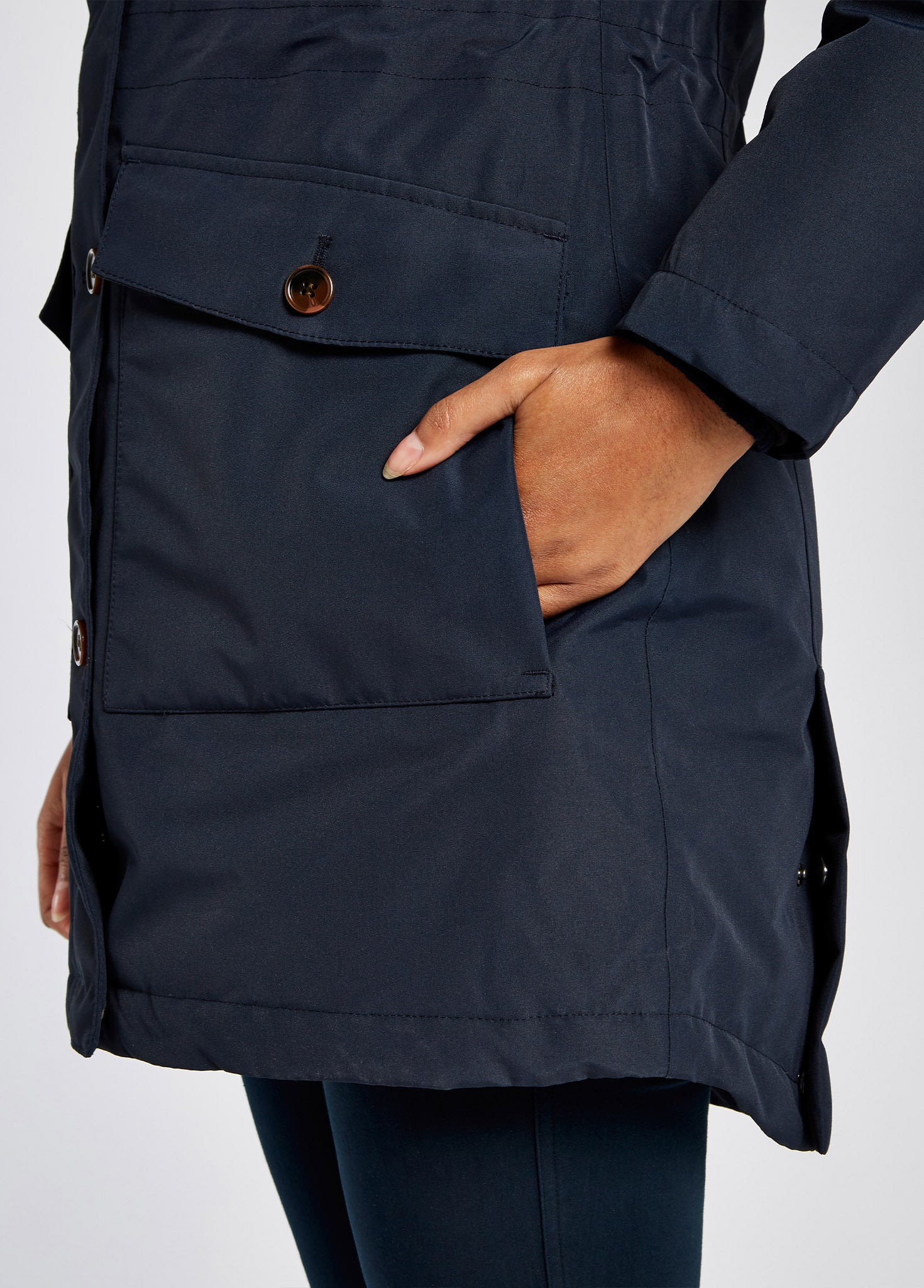 Sandford Parka - Navy - Image 6
