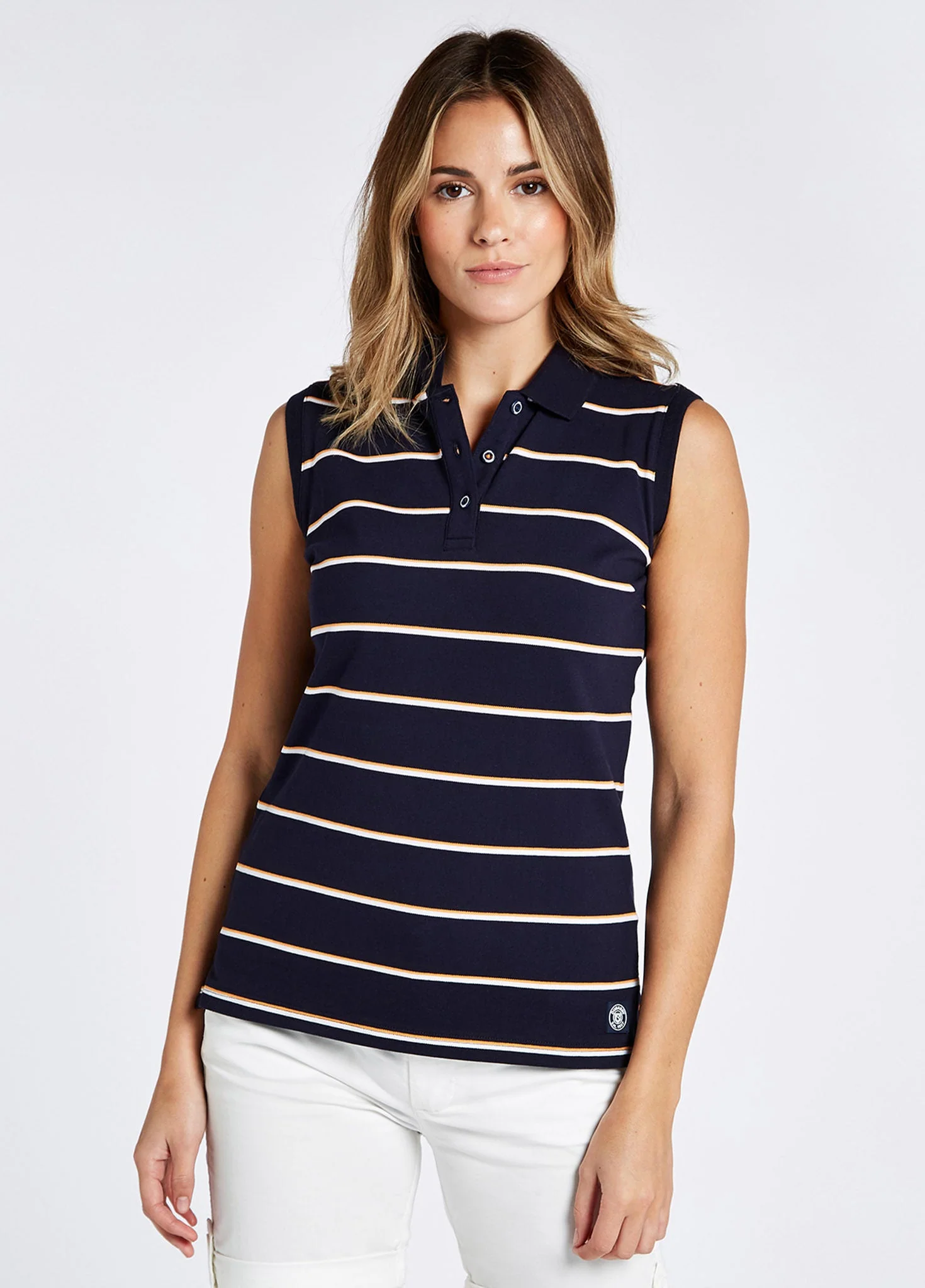 Abbey Polo - Navy - Image 3