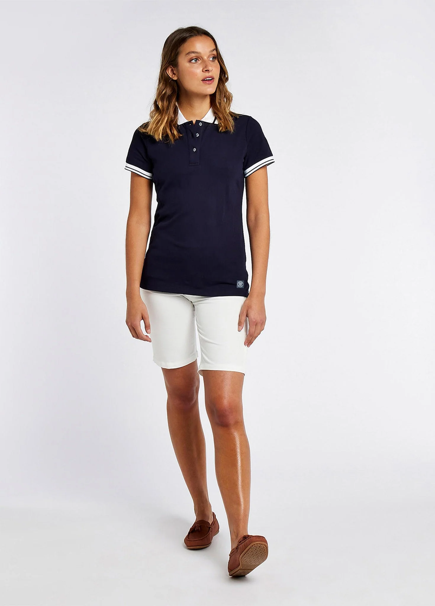 Belmullet Polo - Navy - Image 2