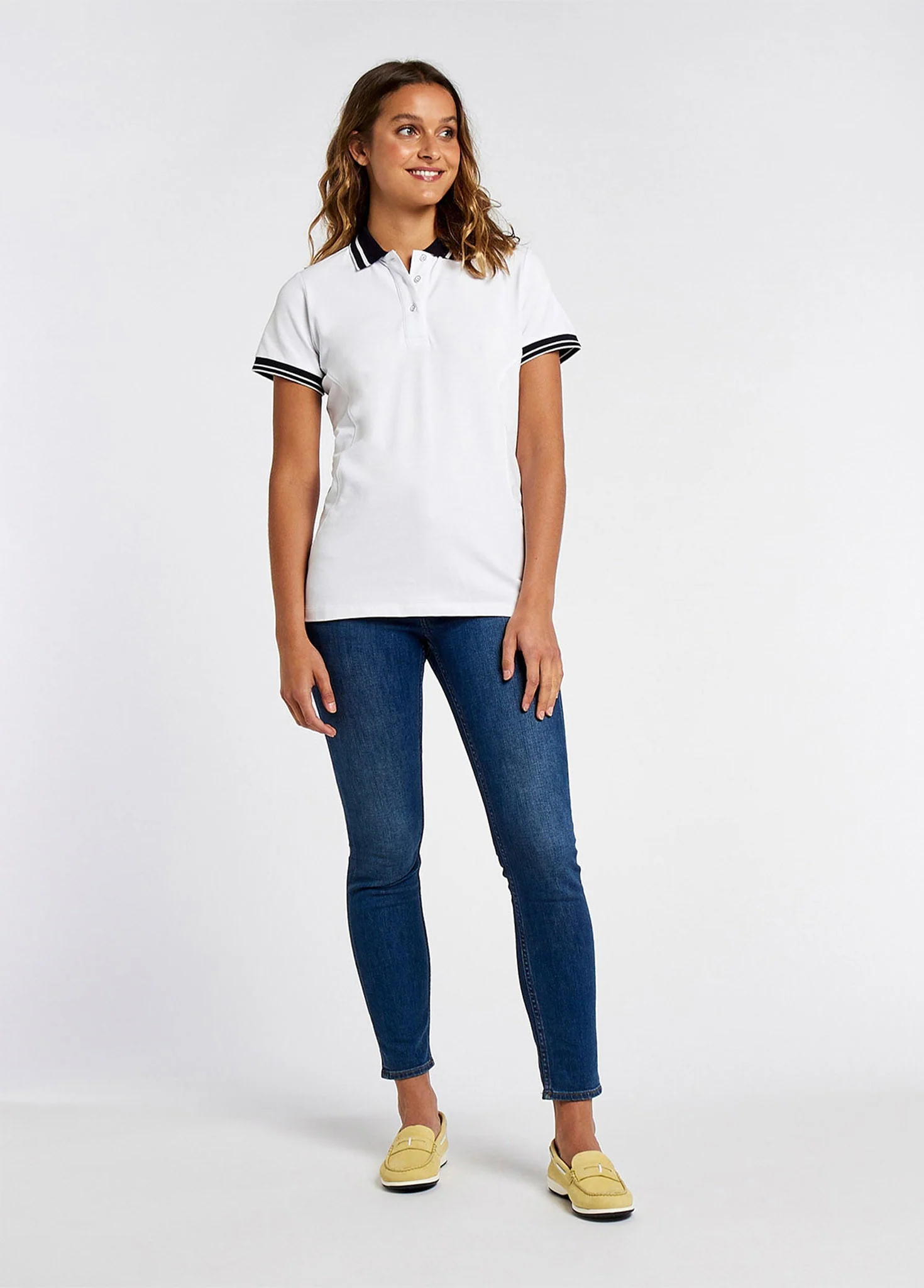 Belmullet Polo - White - Image 2