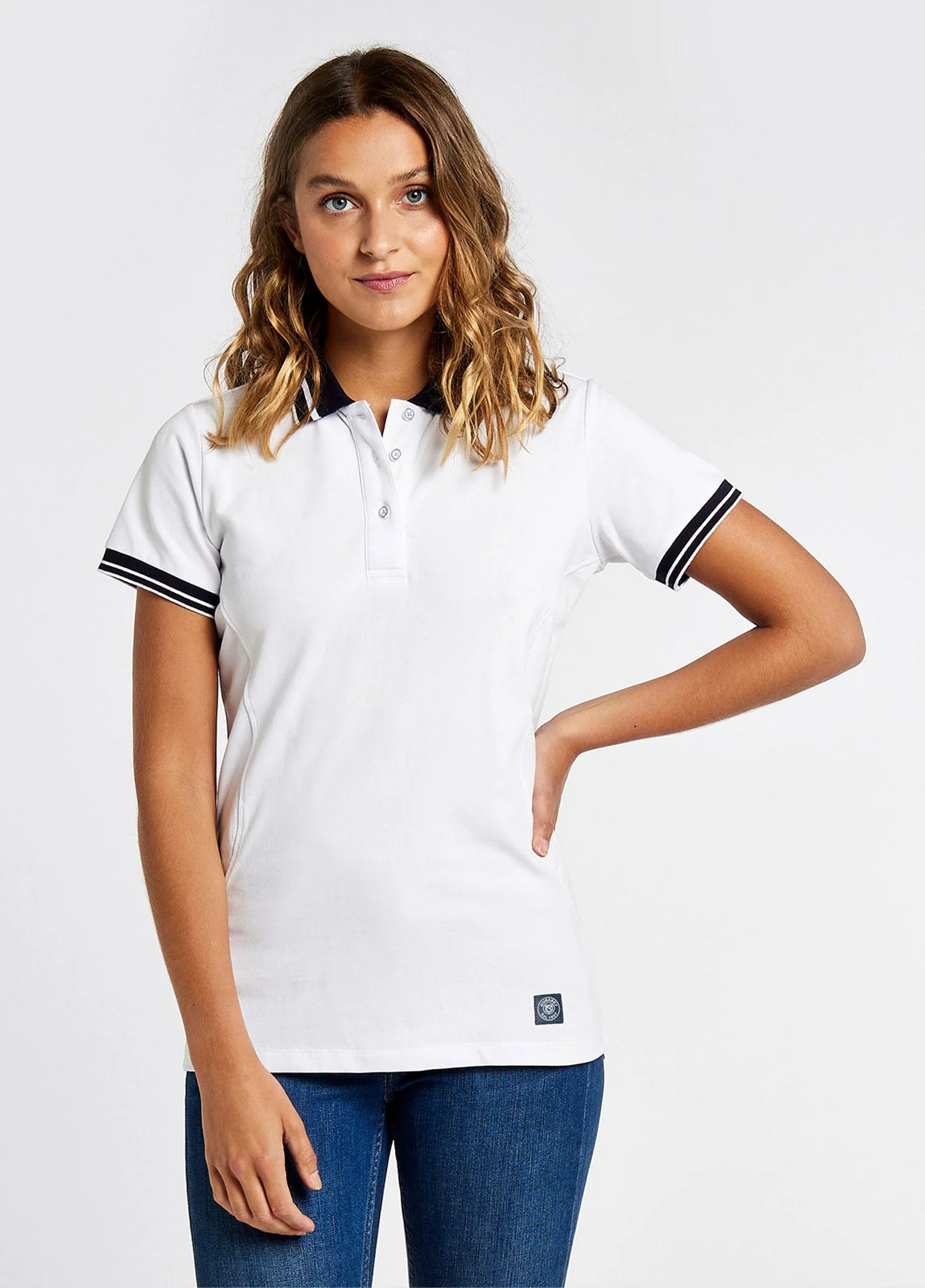 Belmullet Polo - White - Image 3