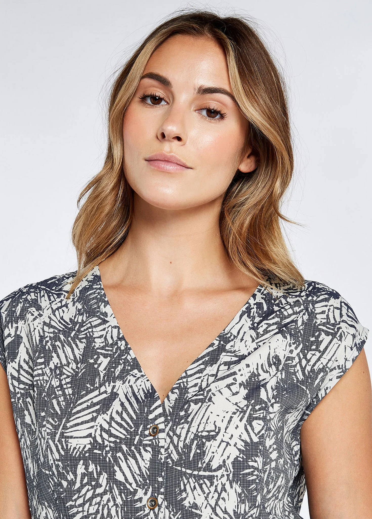 Wildwood Printed Dress - Navy Multi - Image 5