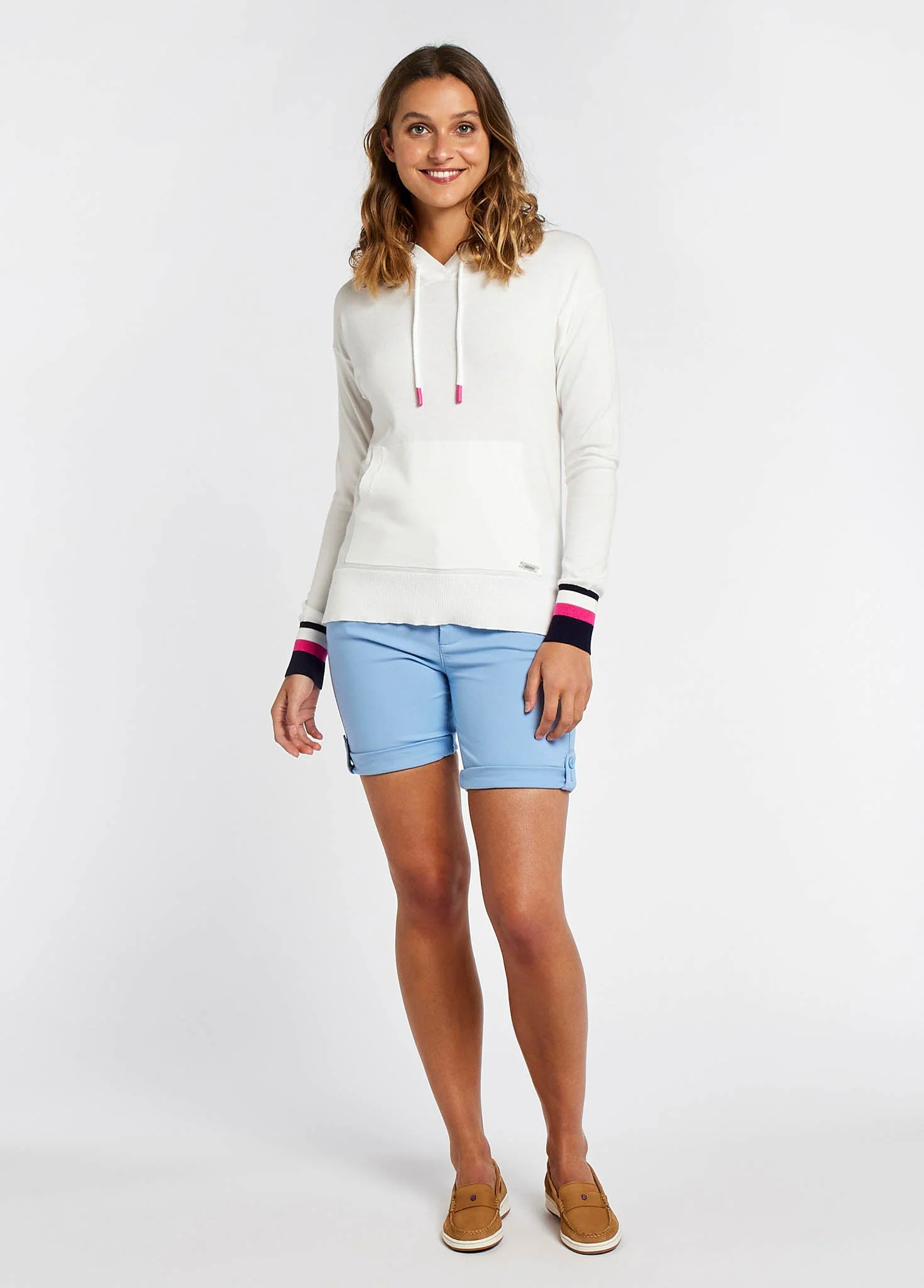 Burncourt Pullover Hoodie - White - Image 2