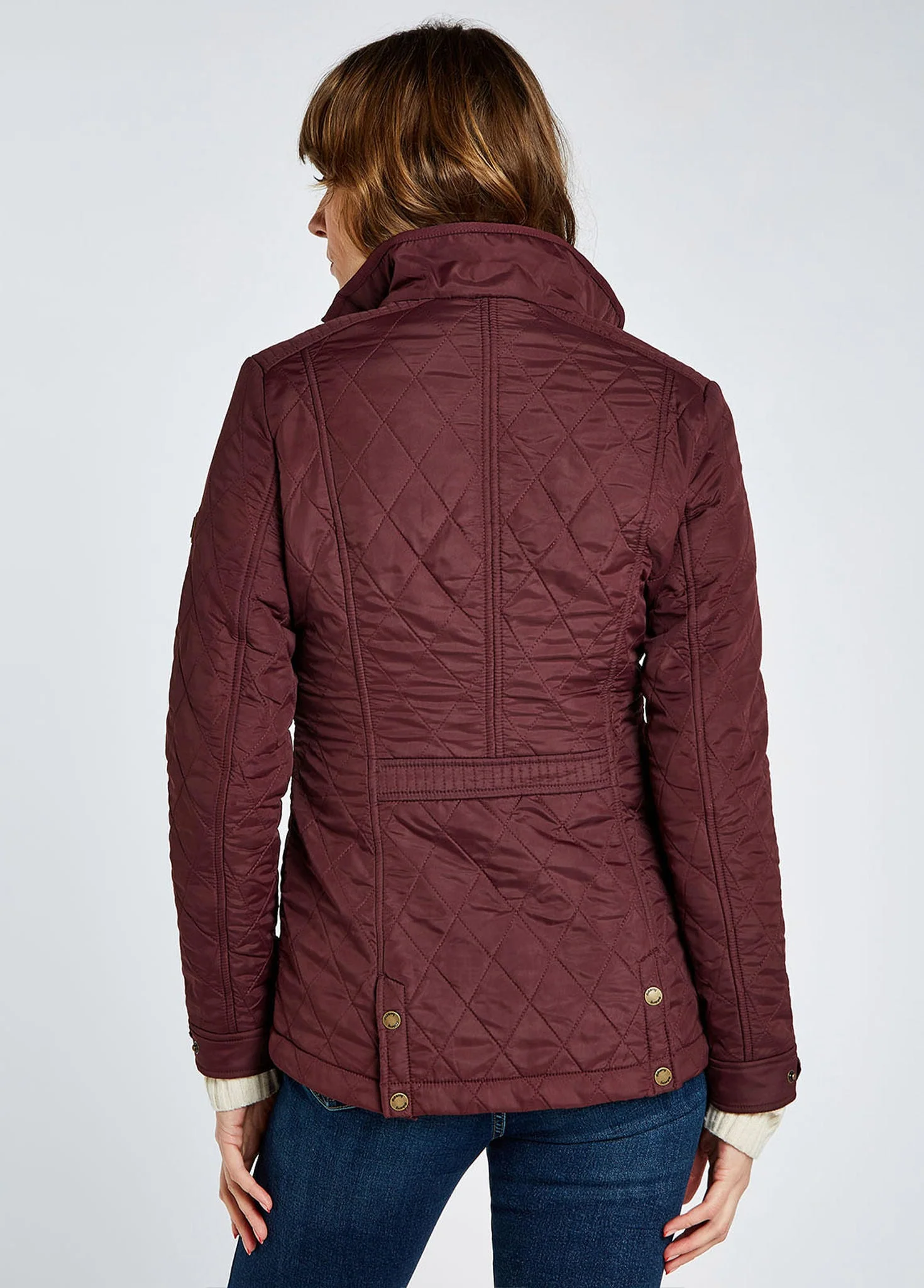 Camlodge Quilted Jacket - Currant - Image 3