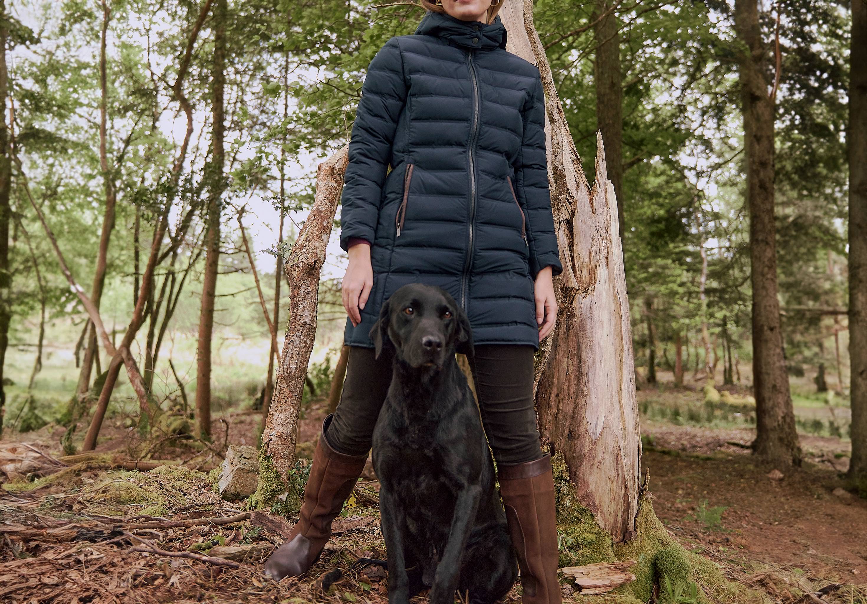 Ballybrophy Quilted Jacket - Navy - Image 2