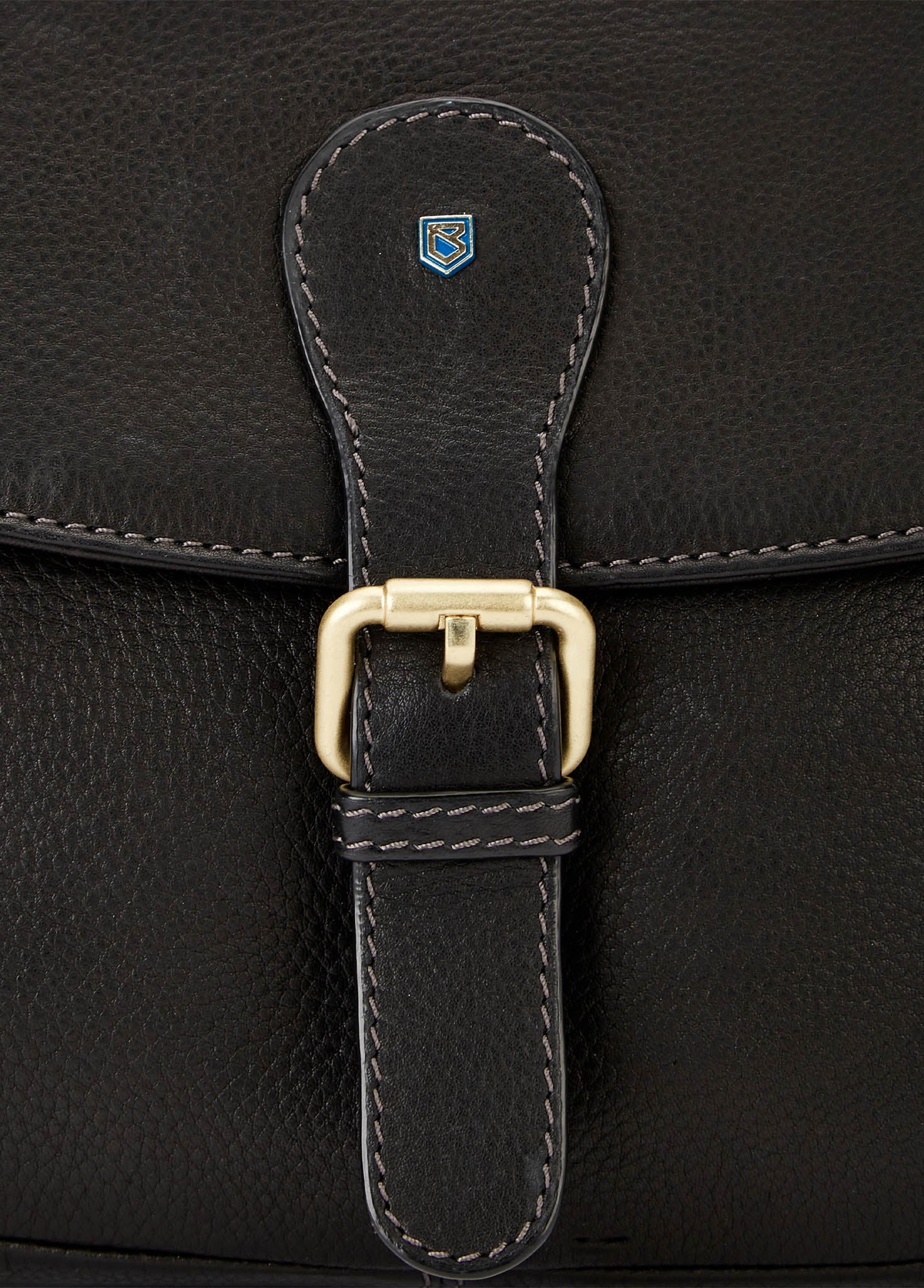 Balrickard Ladies Saddle Bag - Black - Image 4
