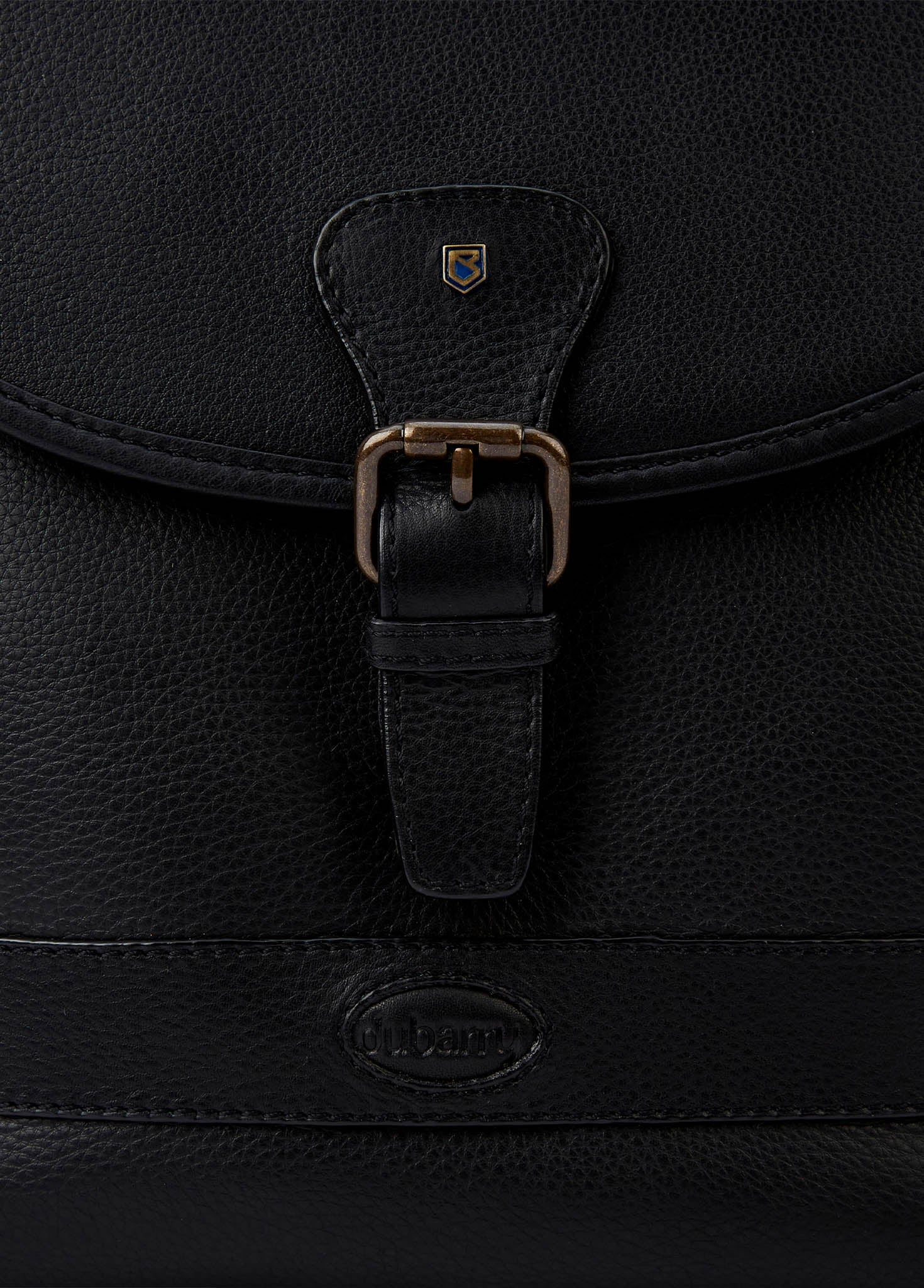 Woodburn Ladies Saddle Bag - Black - Image 7