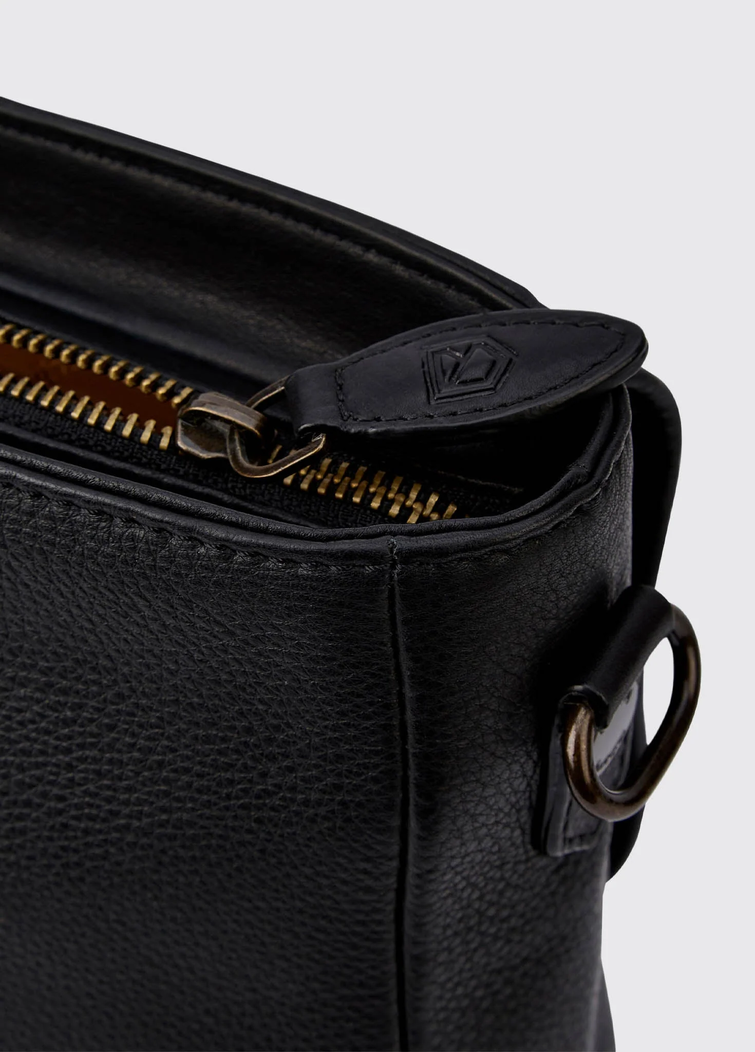 Woodburn Ladies Saddle Bag - Black - Image 8