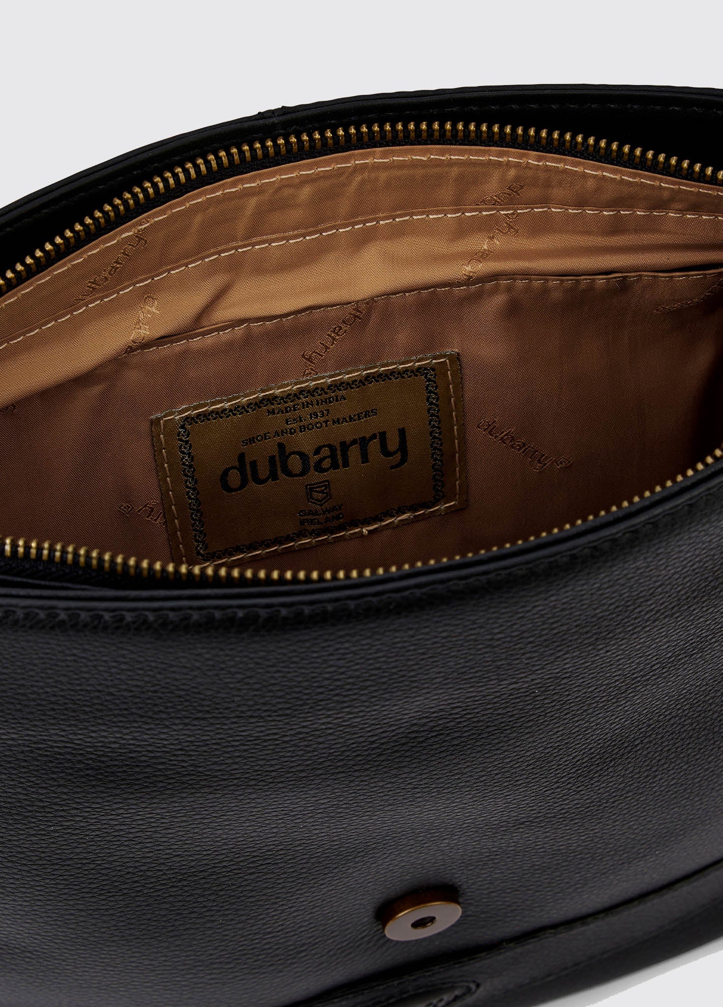 Woodburn Ladies Saddle Bag - Black - Image 9