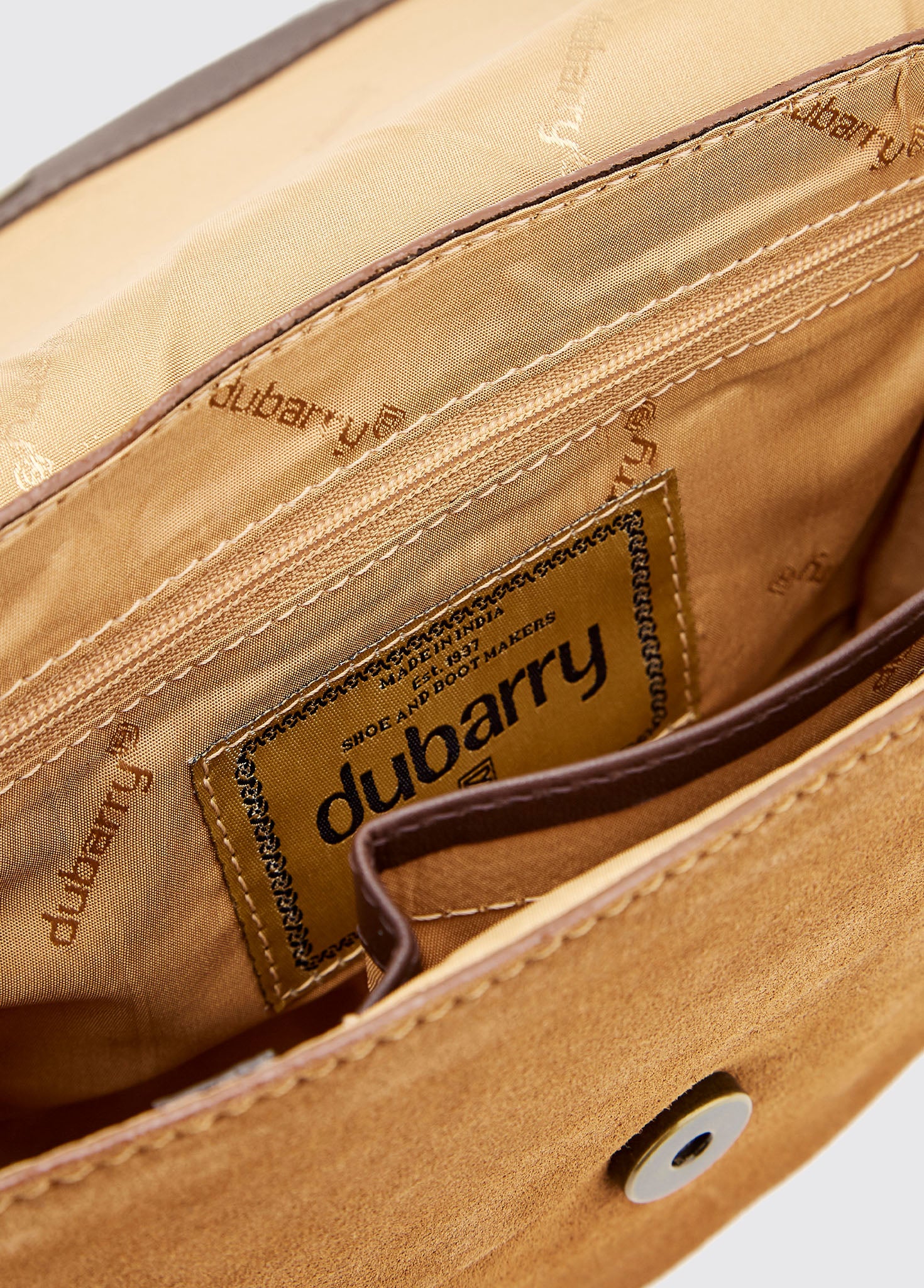 Crossgar Ladies Saddle Bag - Camel - Image 4
