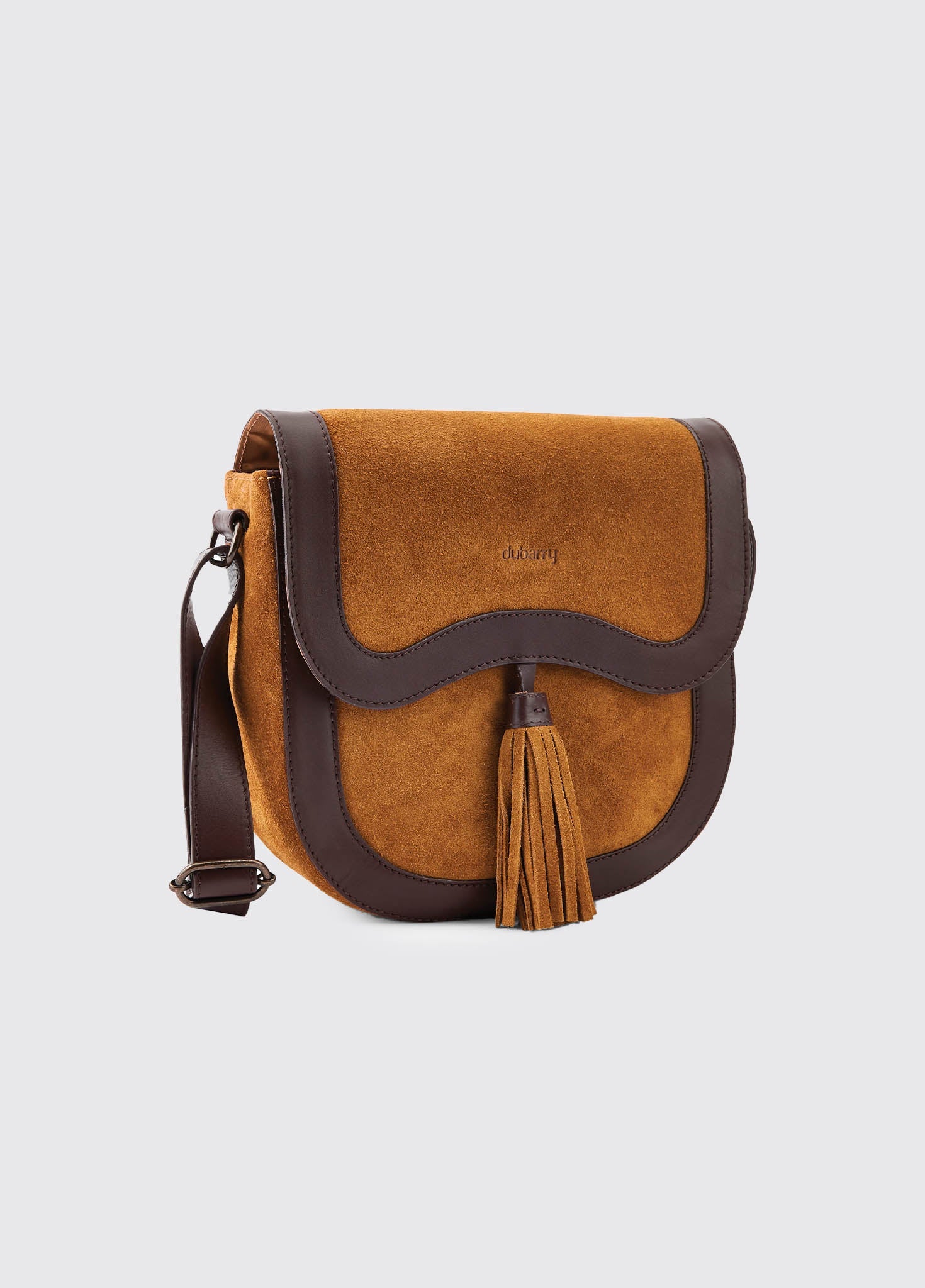 Monart Ladies Saddle Bag - Camel - Image 4