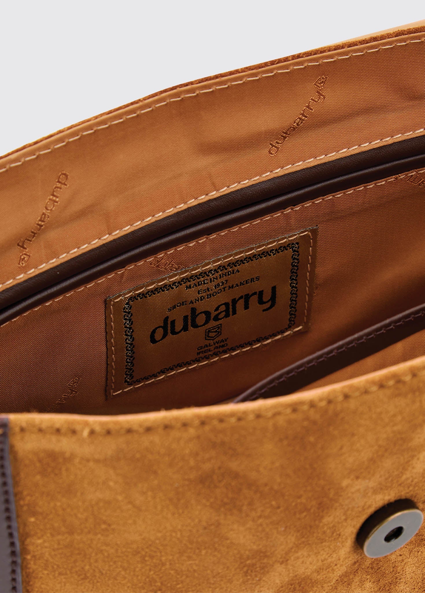 Monart Ladies Saddle Bag - Camel - Image 6