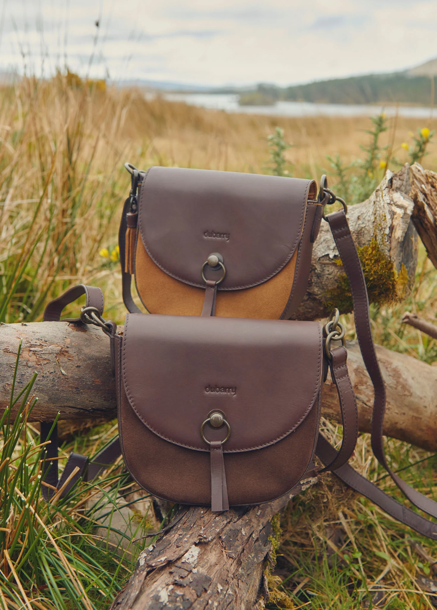 Crossgar Ladies Saddle Bag - Cigar - Image 2
