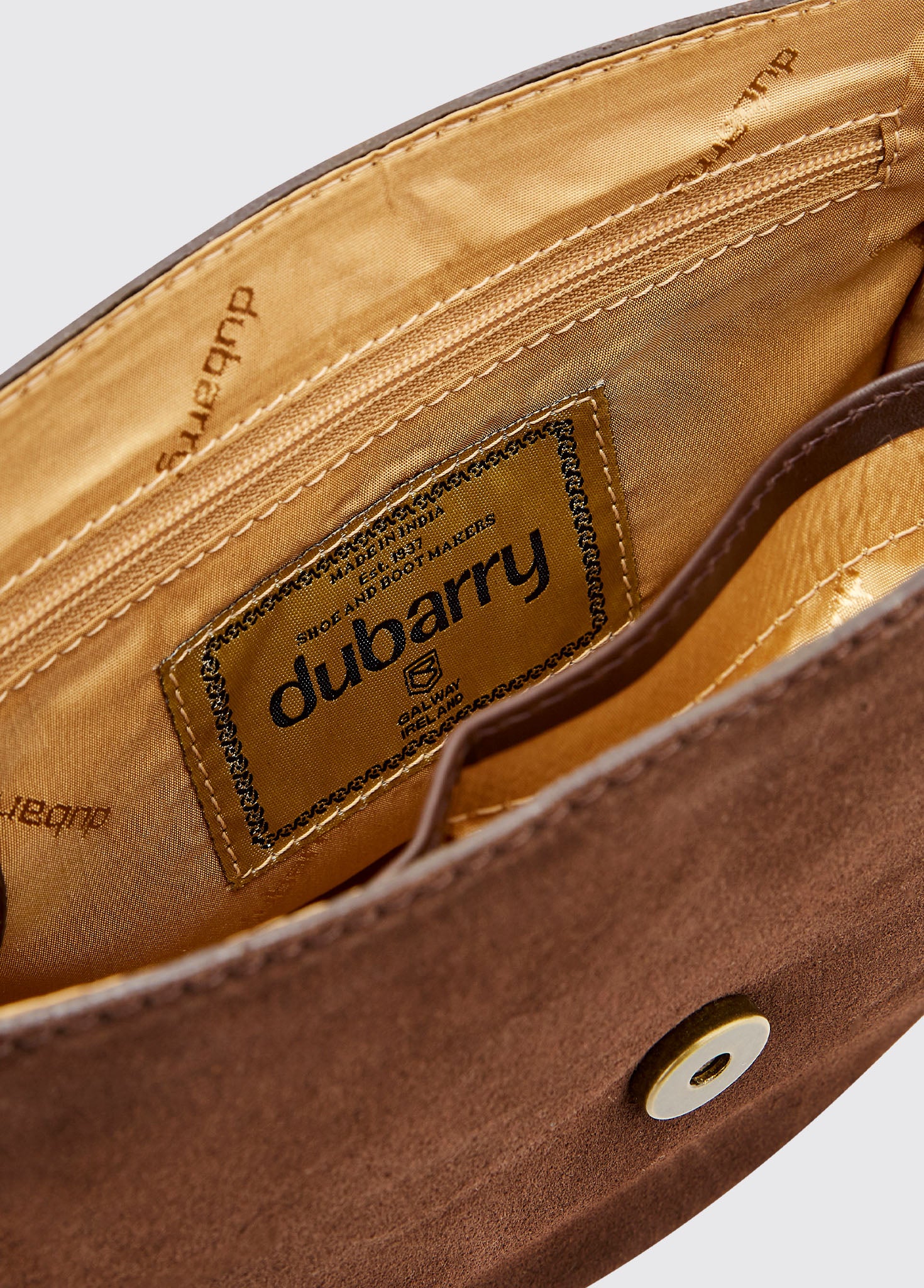Crossgar Ladies Saddle Bag - Cigar - Image 4