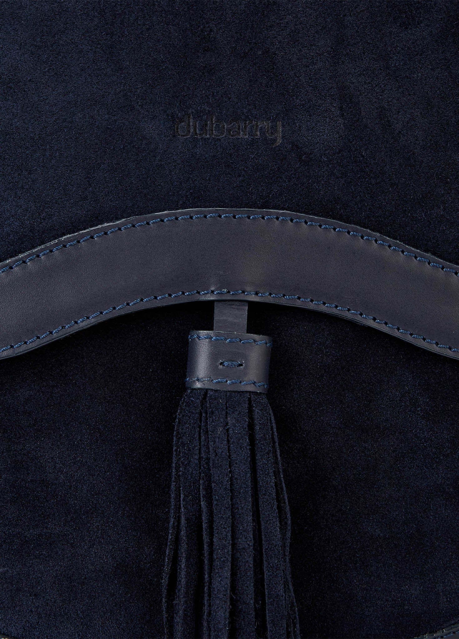 Monart Ladies Saddle Bag - French Navy - Image 4