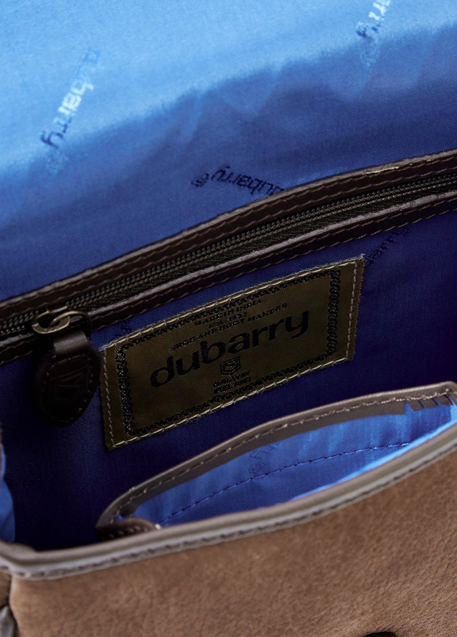 Ballymena Ladies Saddle Bag - Walnut - Image 8
