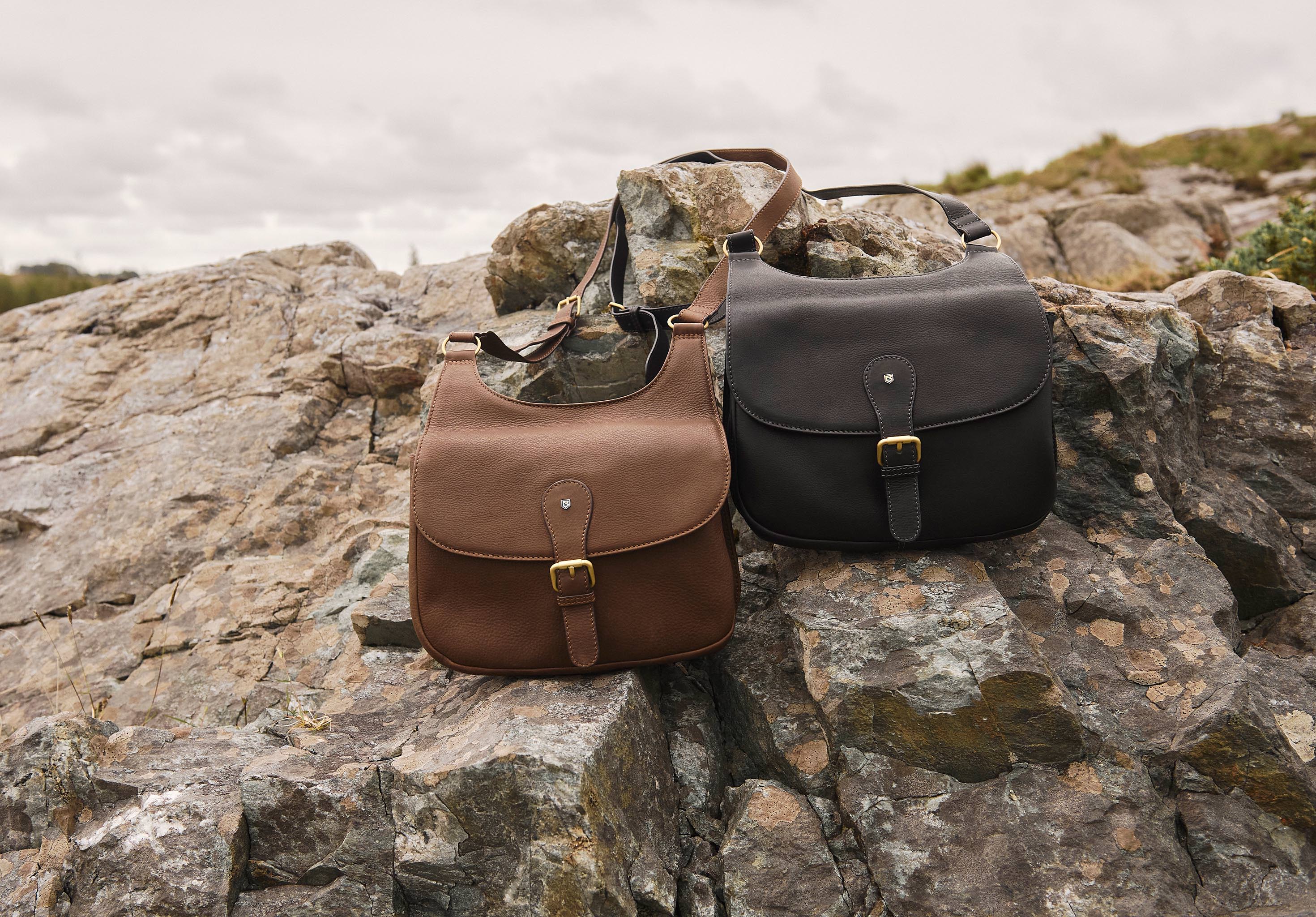 Balrickard Ladies Saddle Bag - Walnut - Image 3