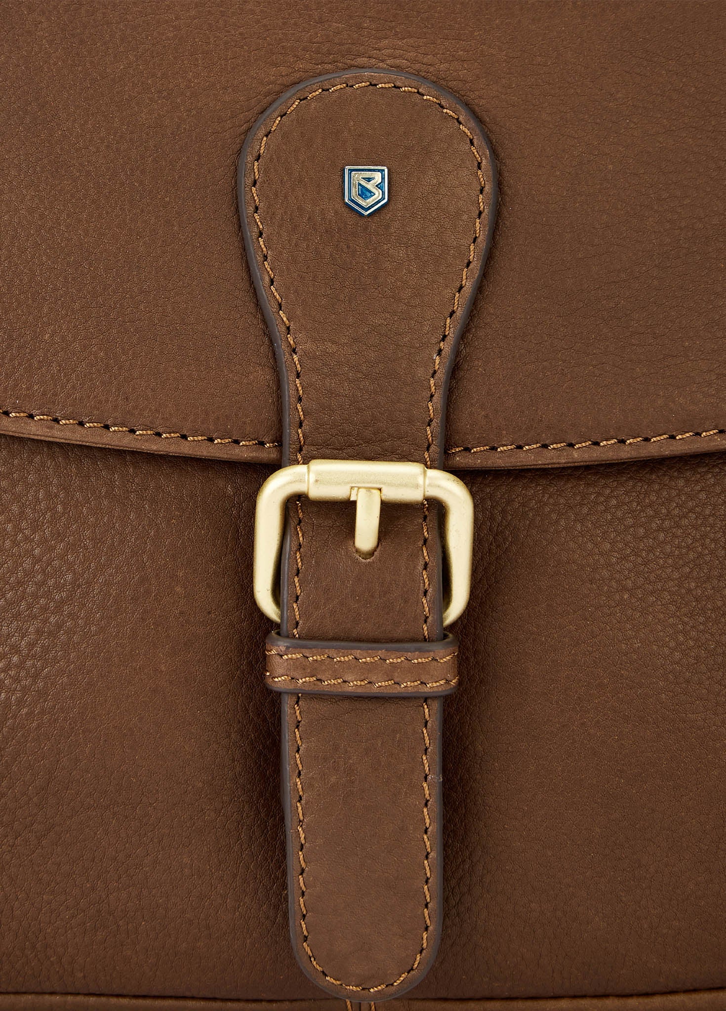 Balrickard Ladies Saddle Bag - Walnut - Image 4