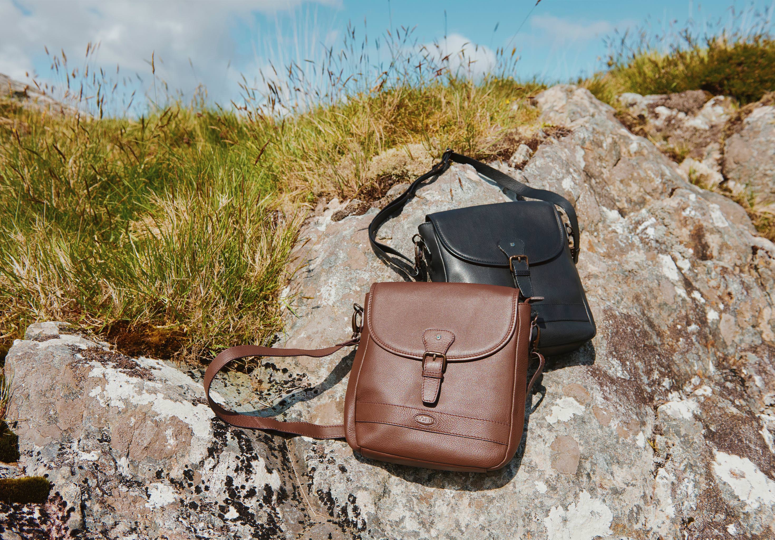 Woodburn Ladies Saddle Bag - Walnut - Image 3