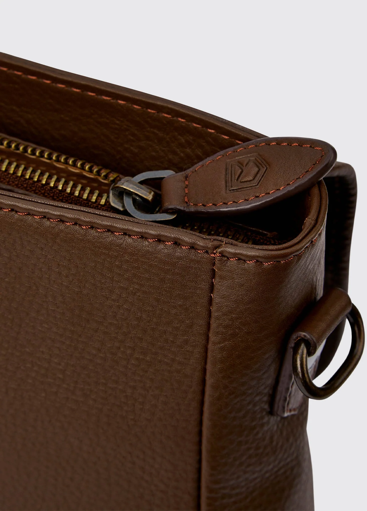 Woodburn Ladies Saddle Bag - Walnut - Image 5