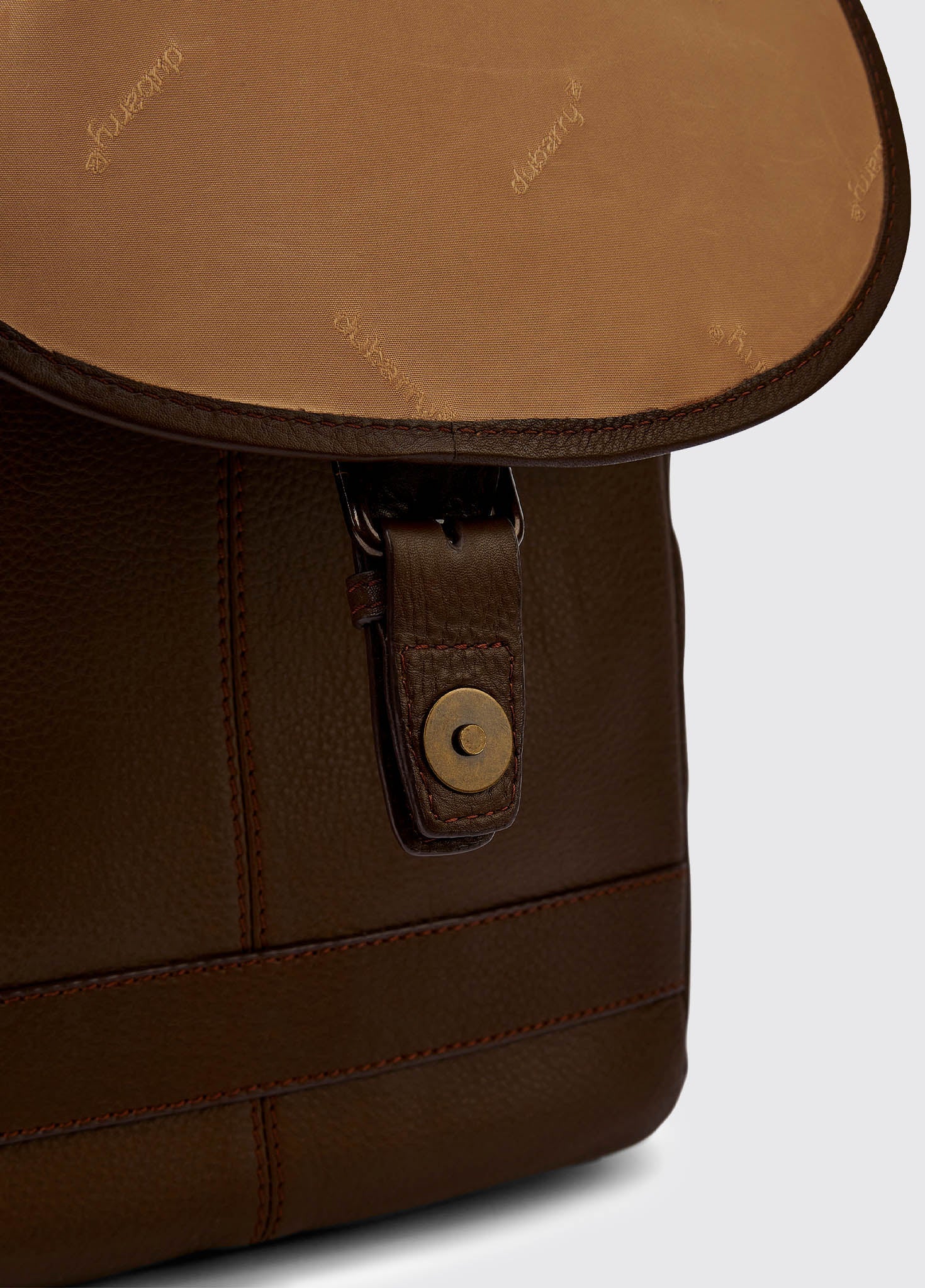 Woodburn Ladies Saddle Bag - Walnut - Image 7