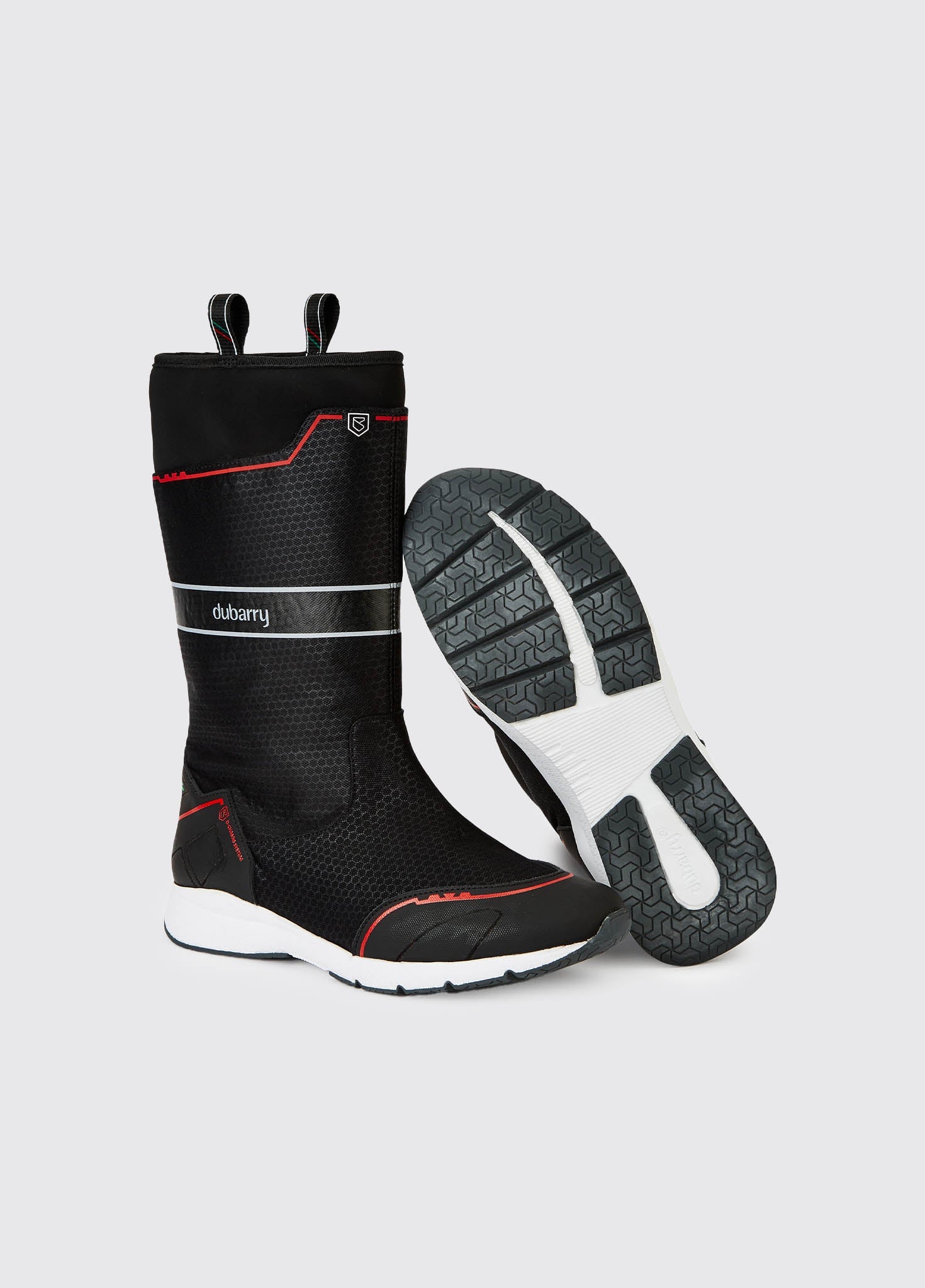 Hobart Ladies Sailing boot - Black - Image 2