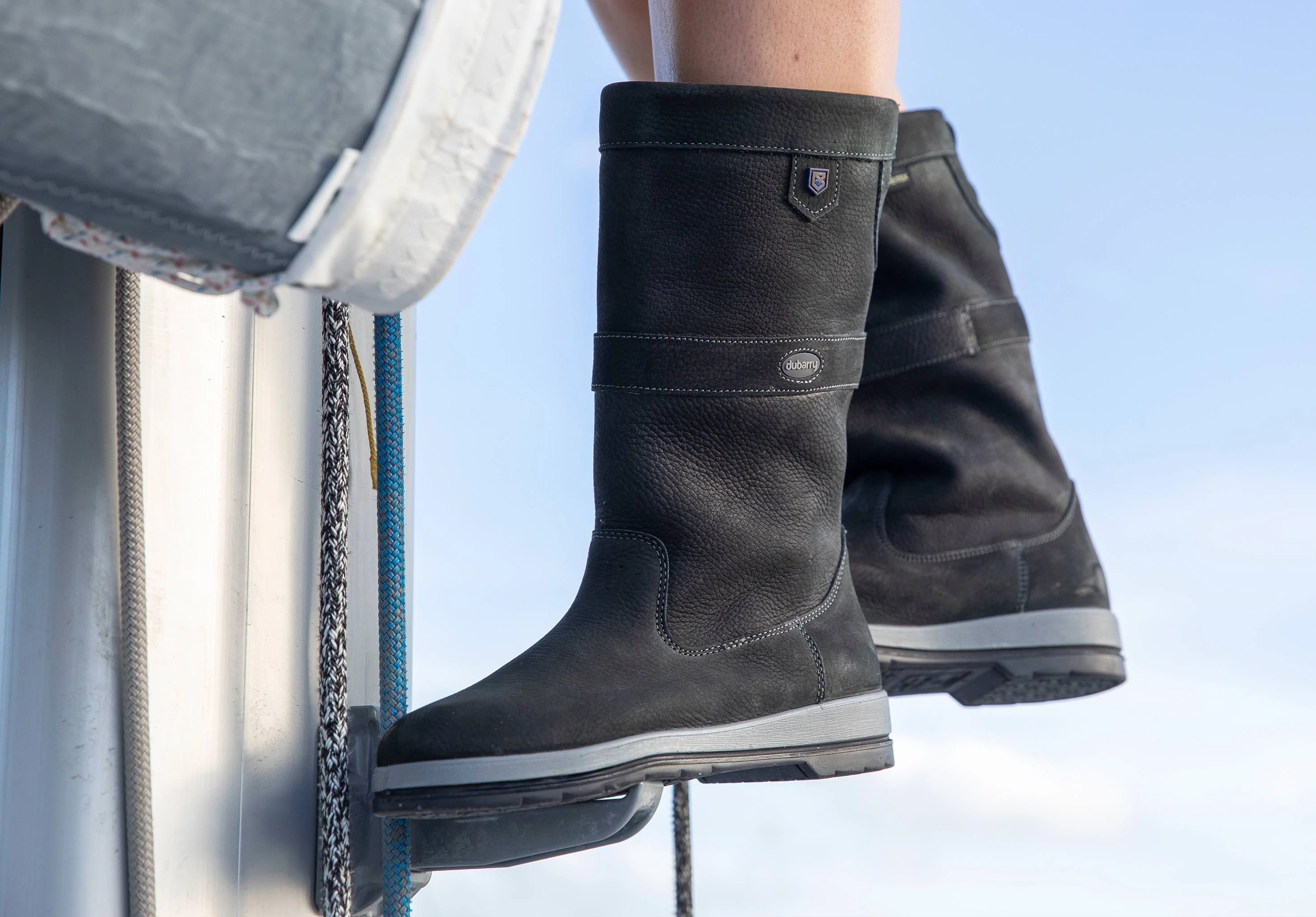 Ultima Ladies Sailing Boot - Black - Image 3