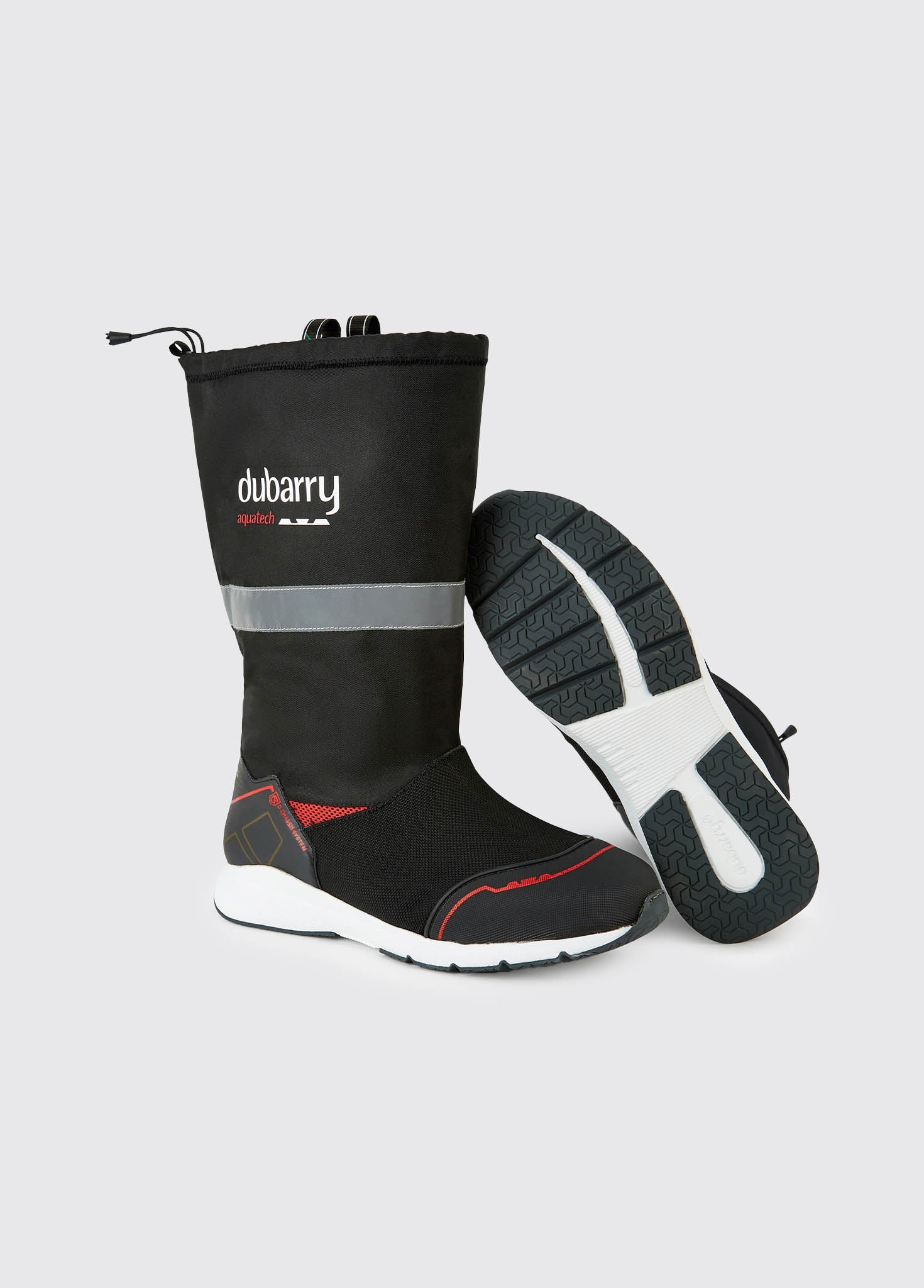 Valletta Ladies Sailing Boot - Black - Image 2