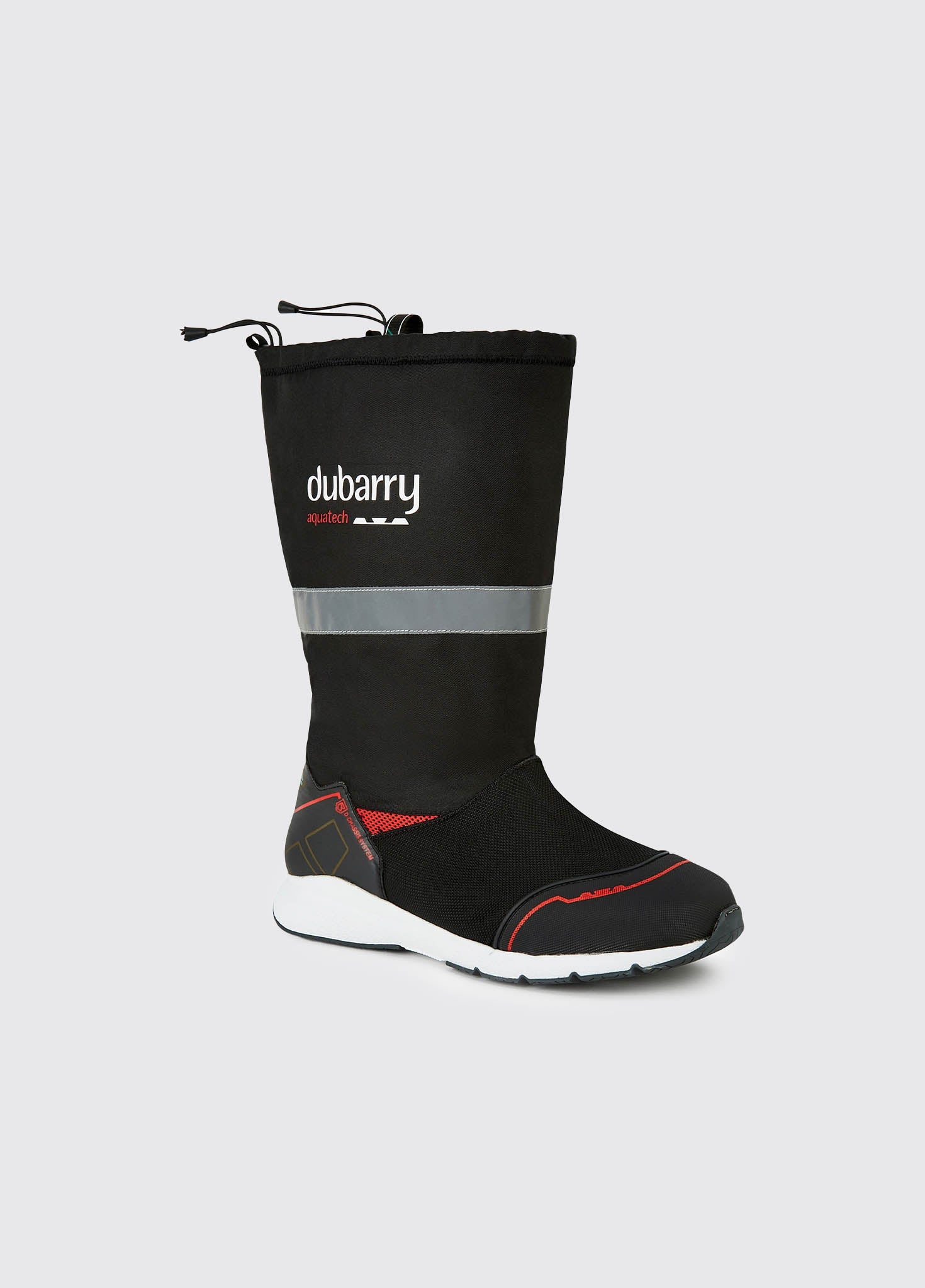 Valletta Ladies Sailing Boot - Black - Image 4