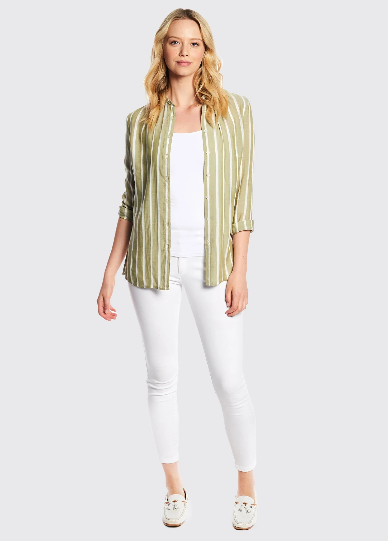 Violet Shirt - Khaki - Image 2