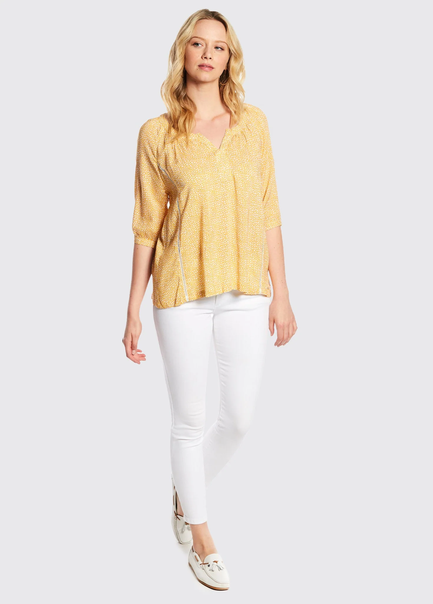 Dahlia Shirt - Sunflower - Image 2