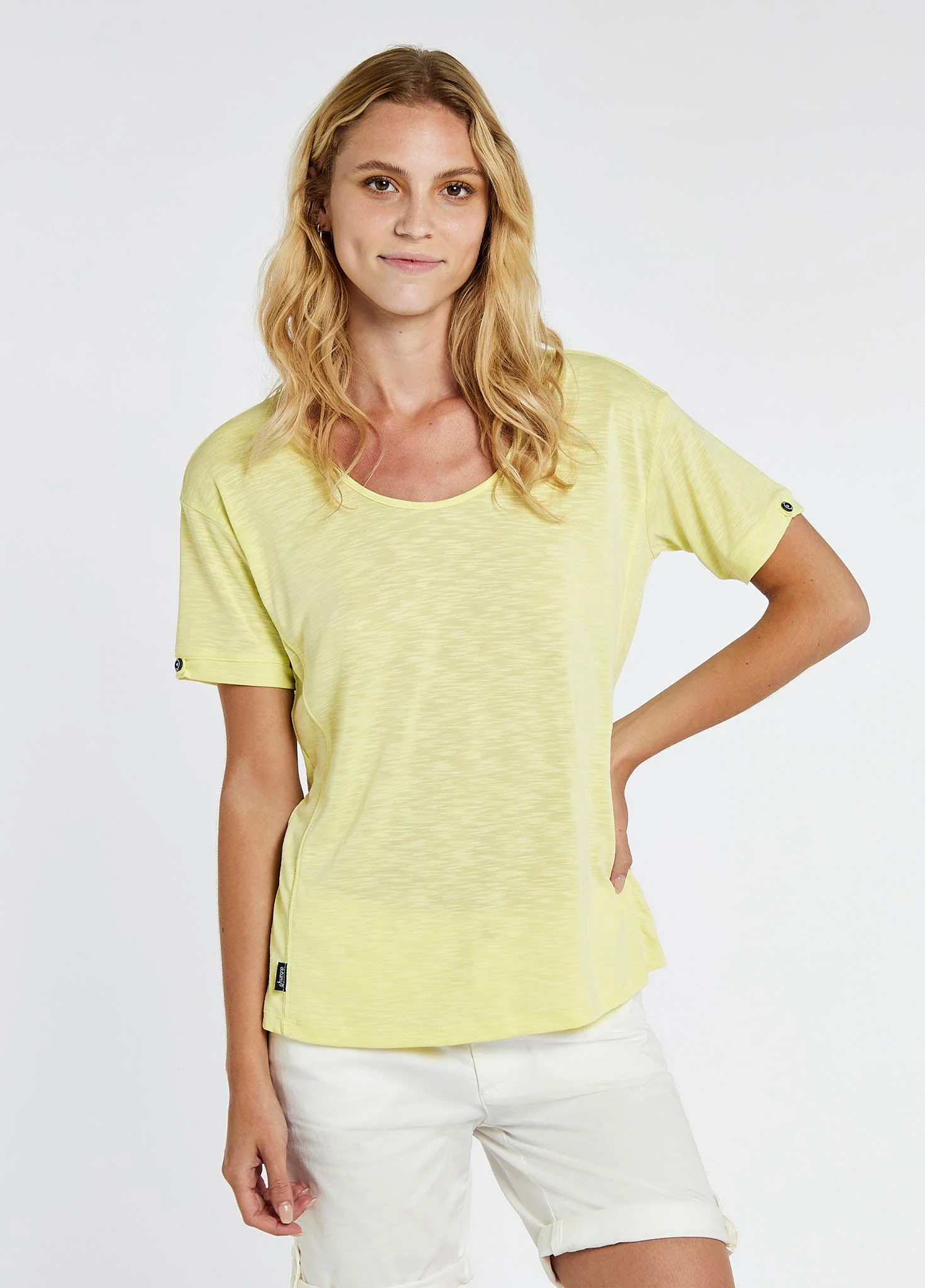 Cloyne Short Sleeved Top - Citrus - Image 3