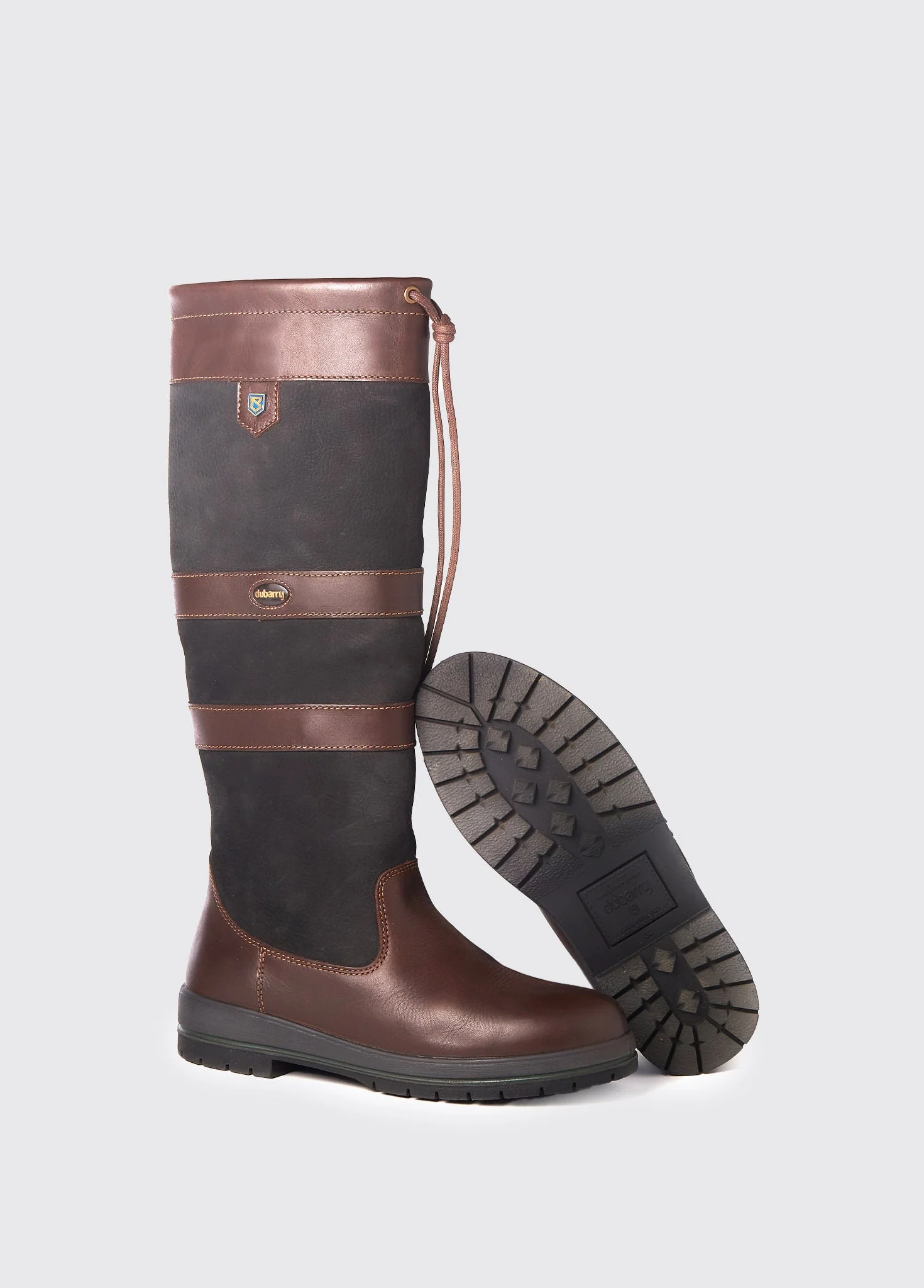 Galway Ladies SlimFit™ Country Boot - Black/Brown - Image 2