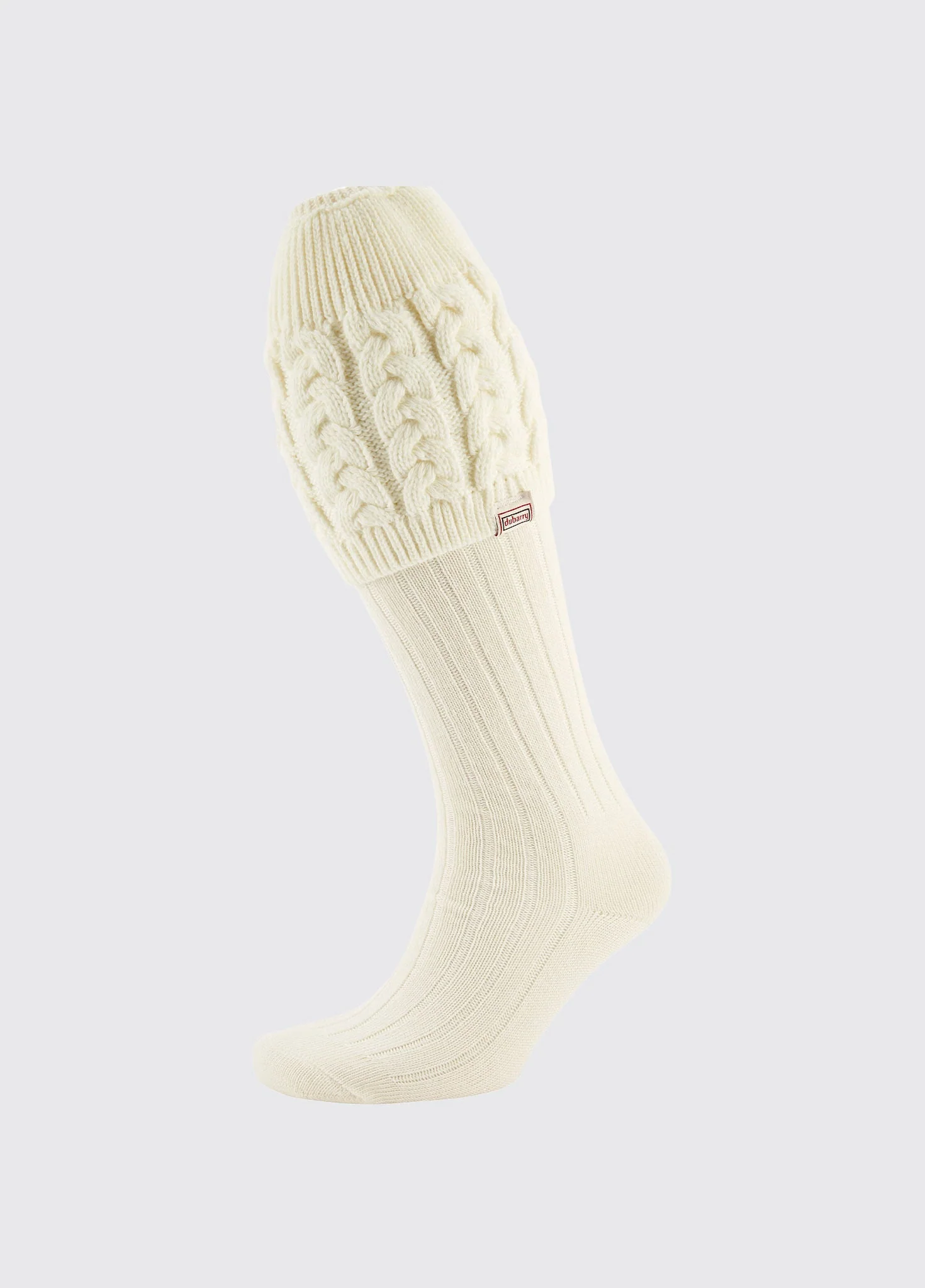 Trinity Ladies Socks - Cream - Image 2