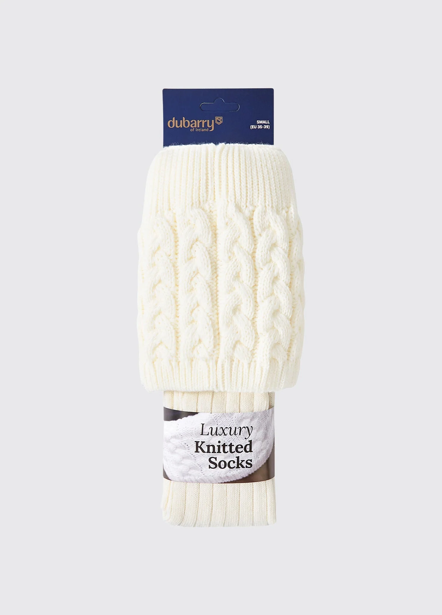 Trinity Ladies Socks - Cream - Image 4