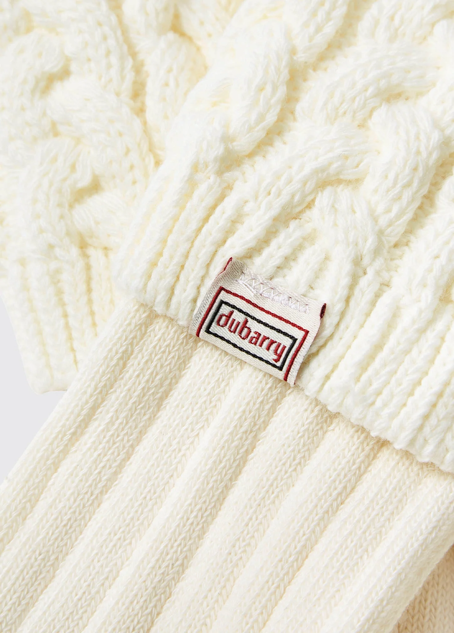 Trinity Ladies Socks - Cream - Image 5