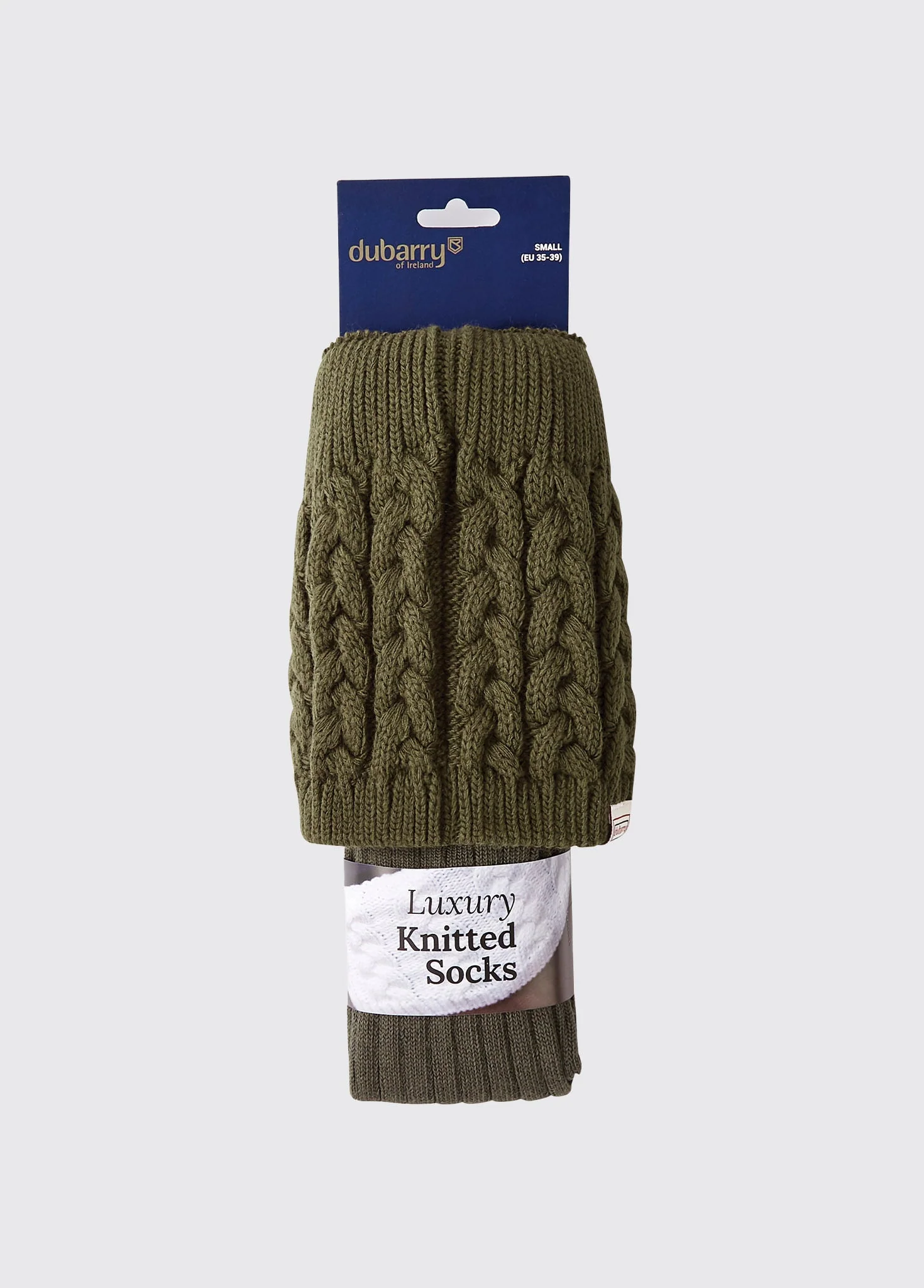 Trinity Ladies Socks - Olive - Image 3